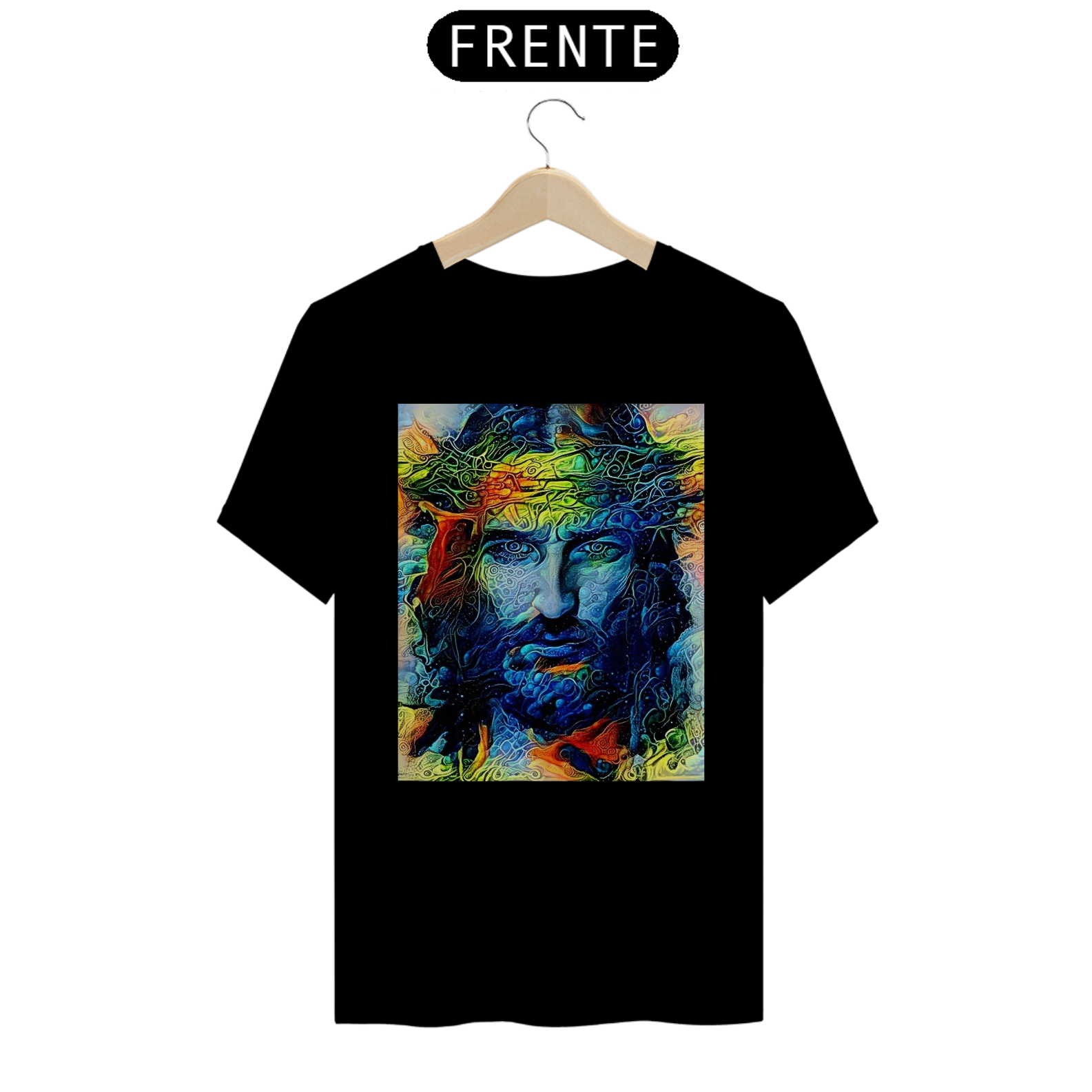 Nome do produto: Camiseta de Jesus Cristo 