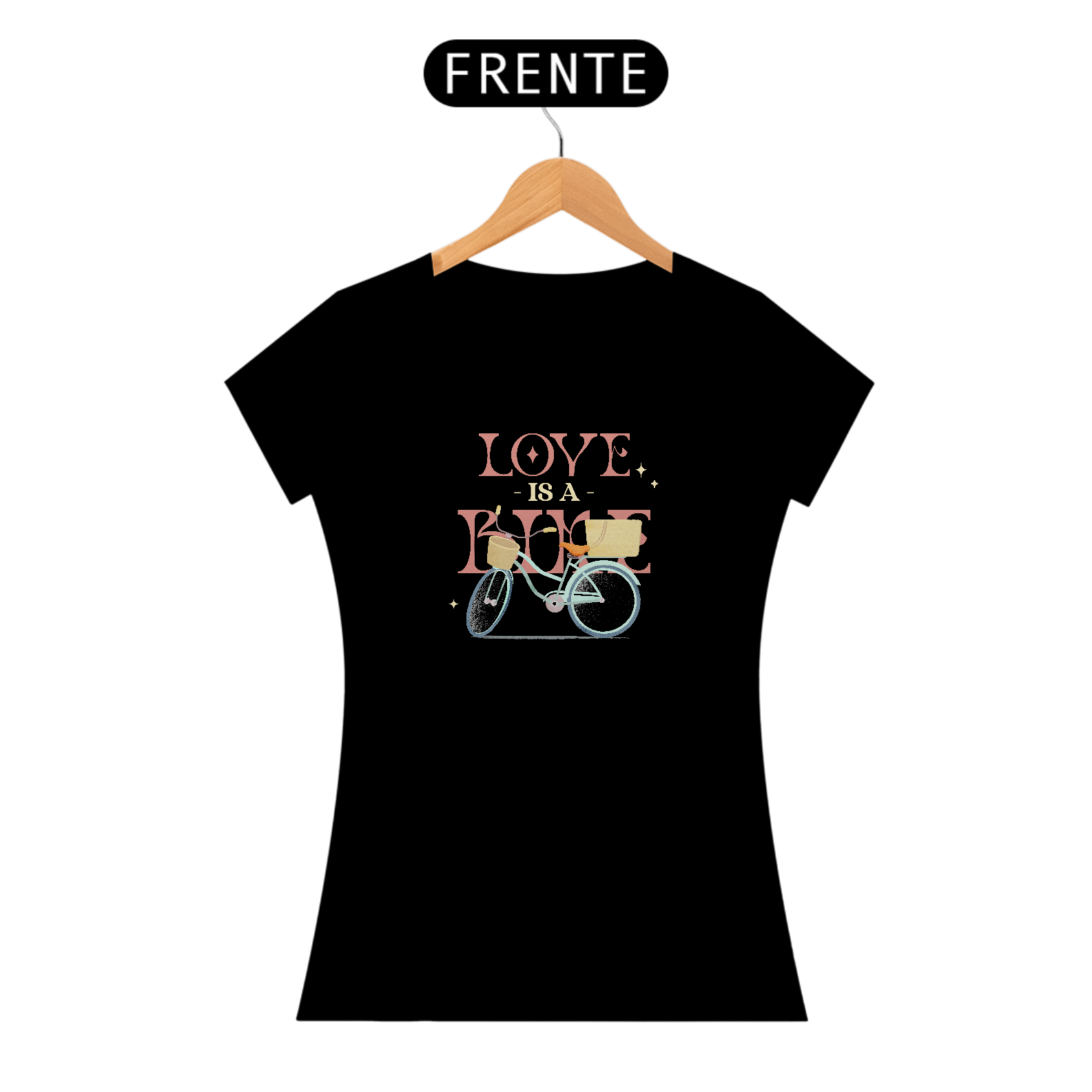 Nome do produto: Camiseta love Bike