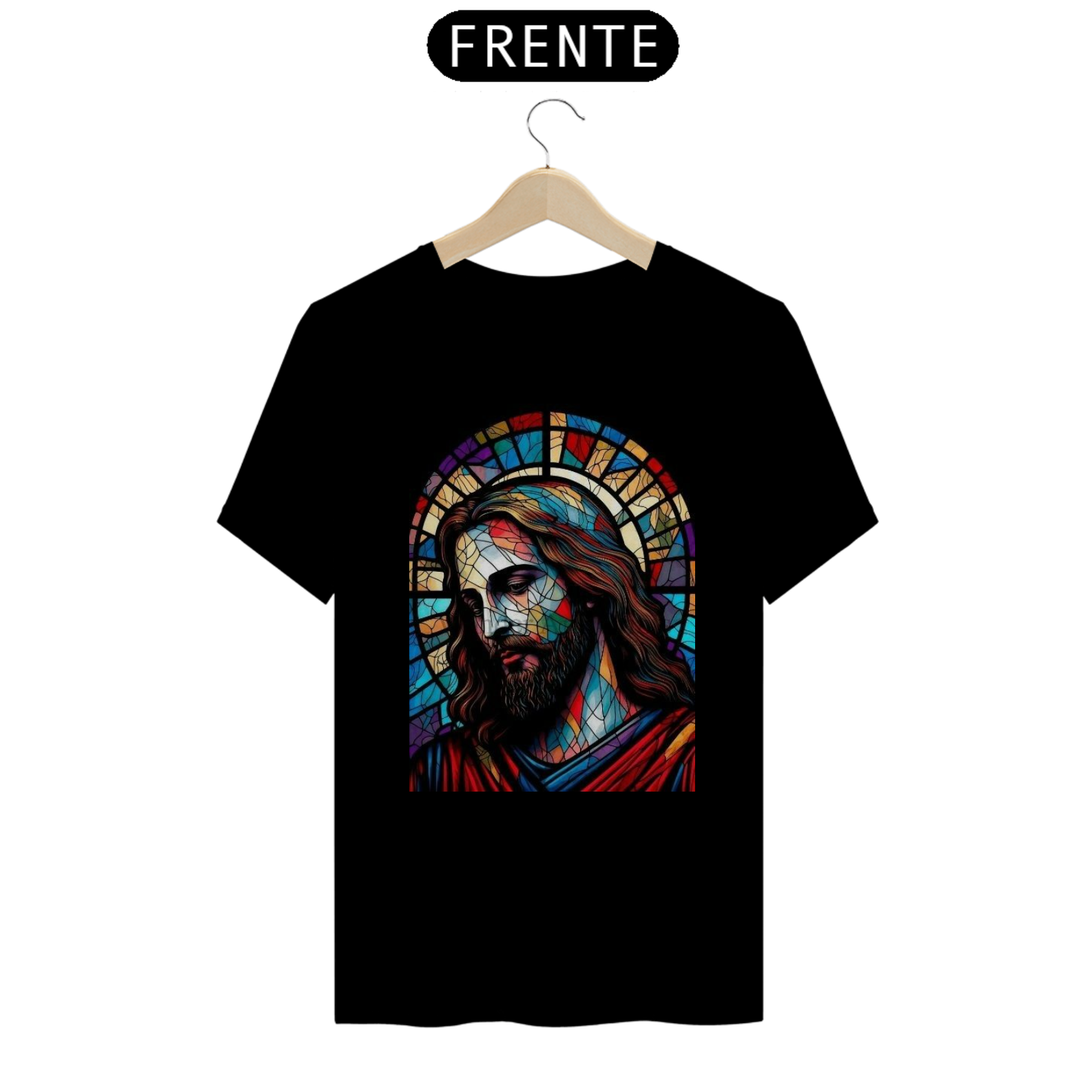 Nome do produto: Camiseta Cristo Vive 