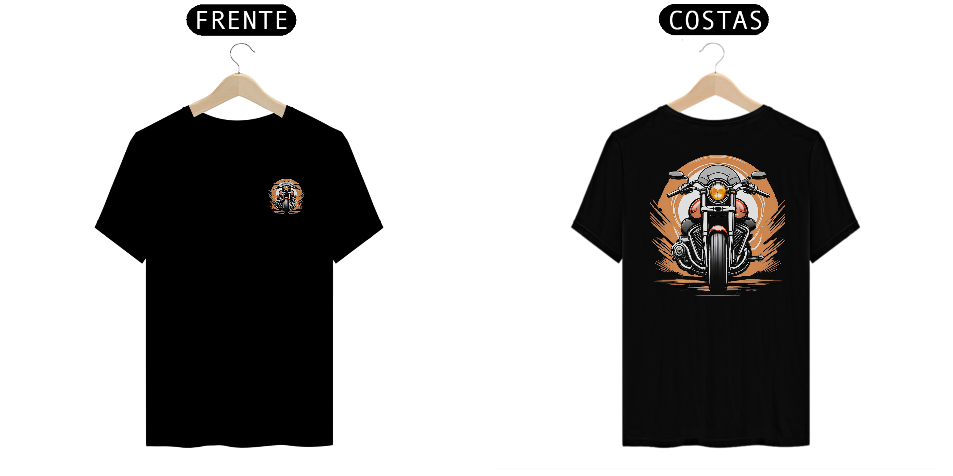 Nome do produto: Camiseta Moto Clube 