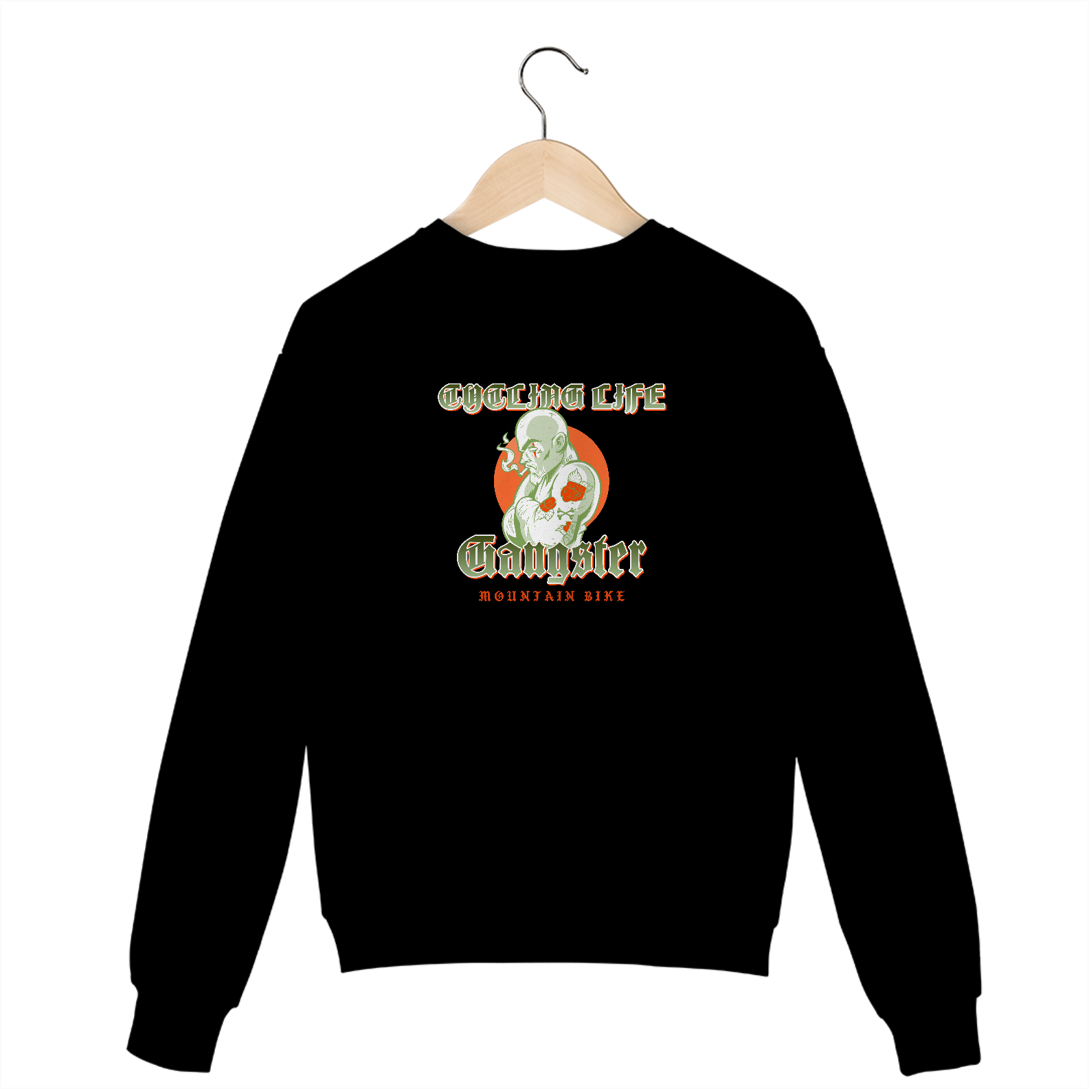 Nome do produto: Moletom Cycling Life Gangster