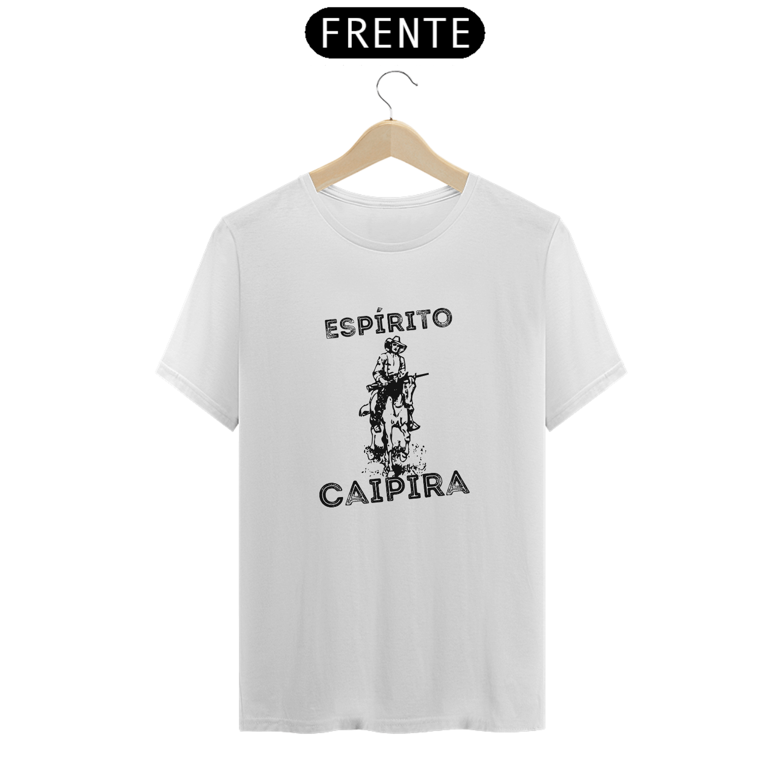 Nome do produto: T-SHIRT ESPIRITO CAIPIRA