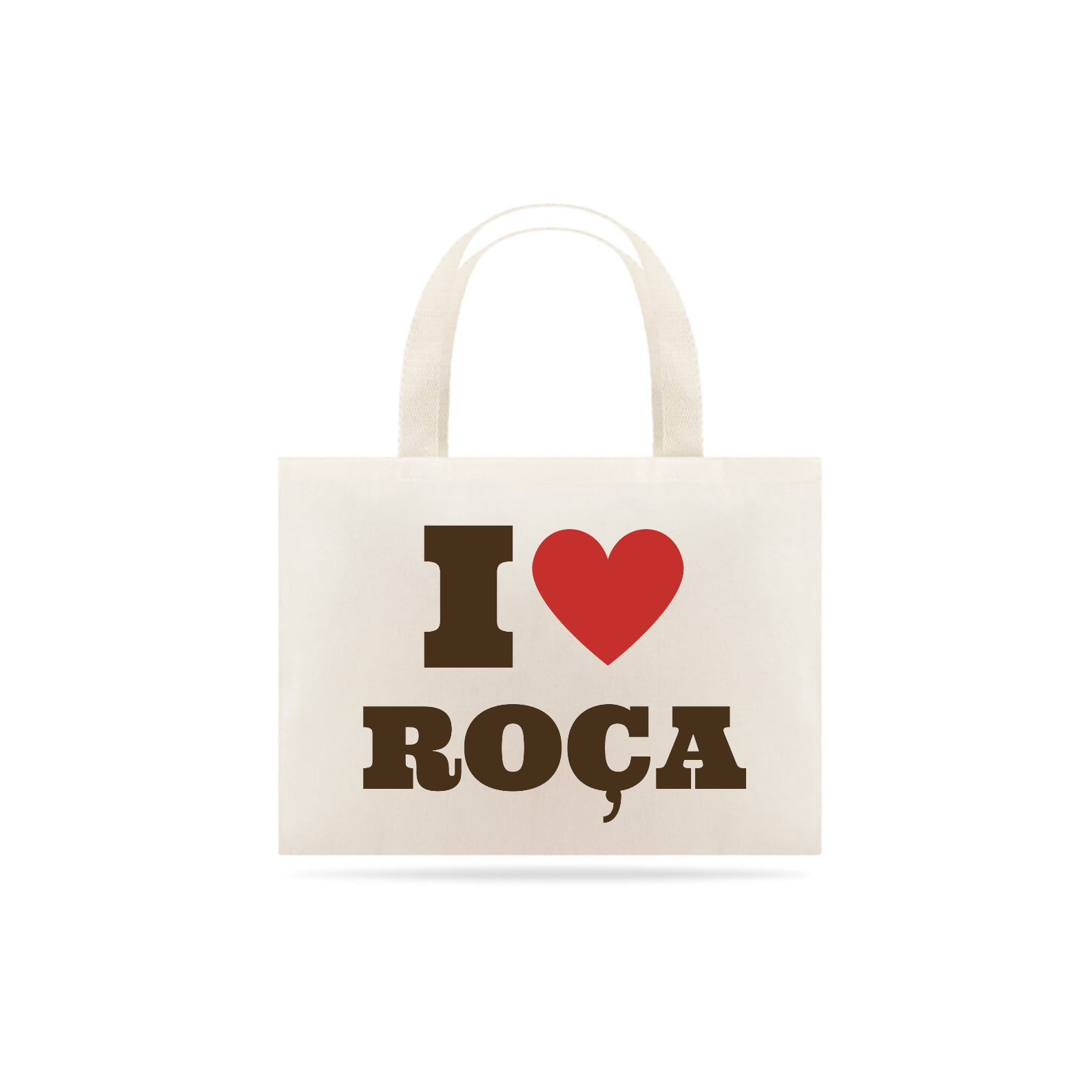 Nome do produto: ECOBAG I LOVE ROÇA