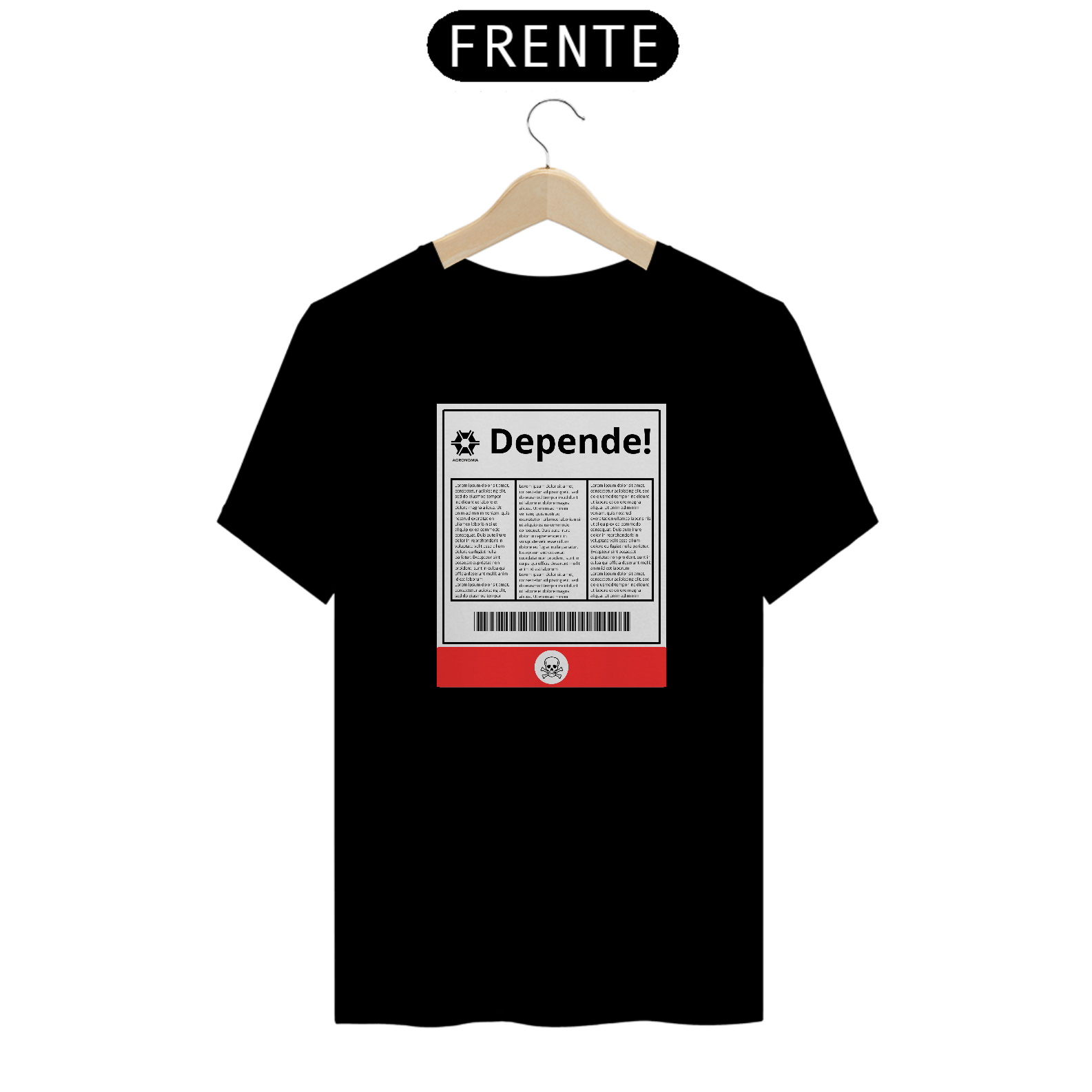 Nome do produto: TSHIRT DEPENDE
