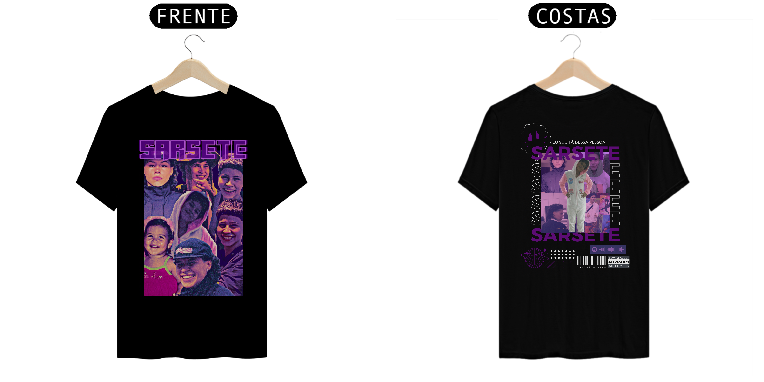 Nome do produto: T-shirt Sarsete