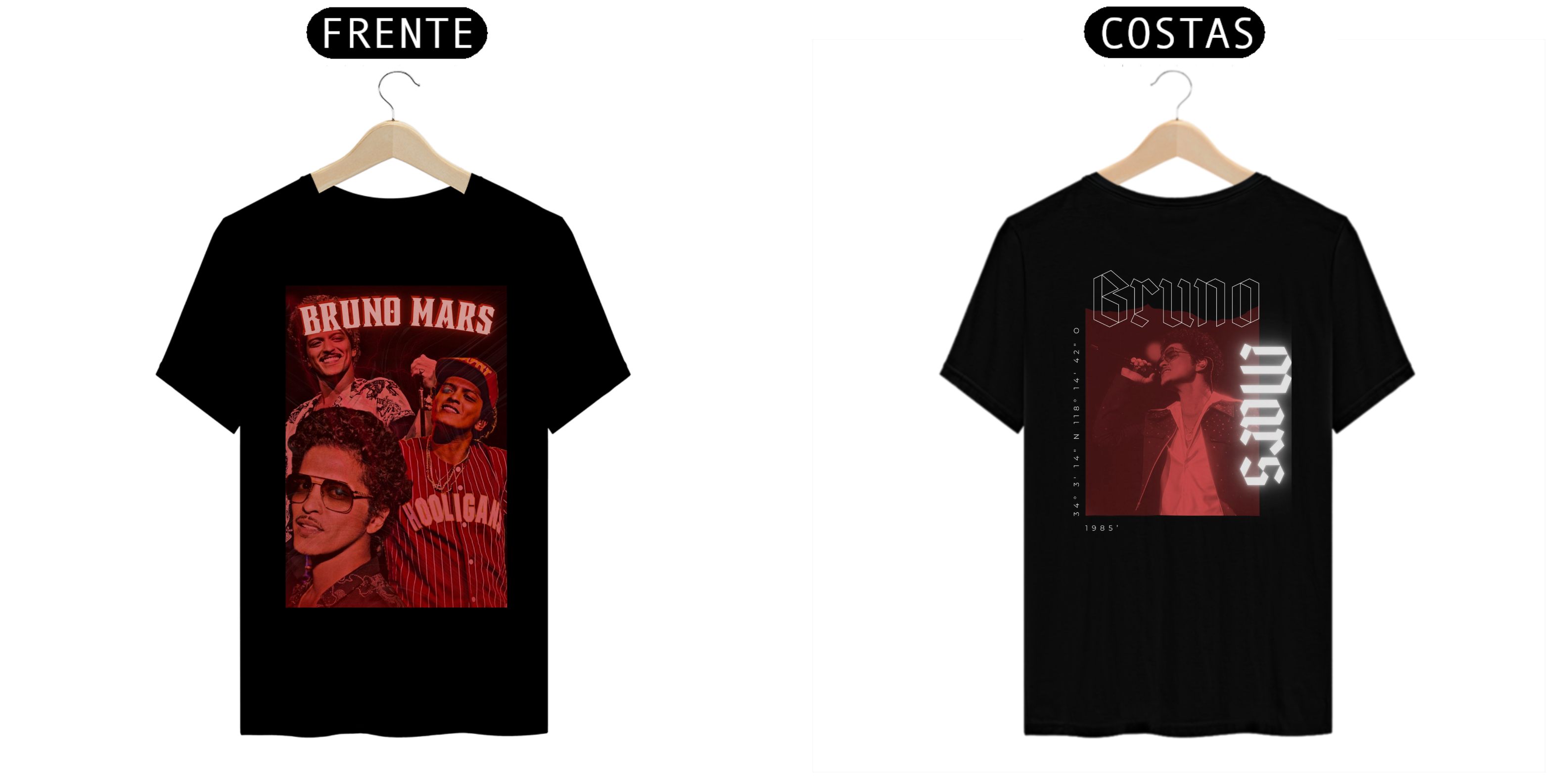 Nome do produto: Camisa Bruno Mars