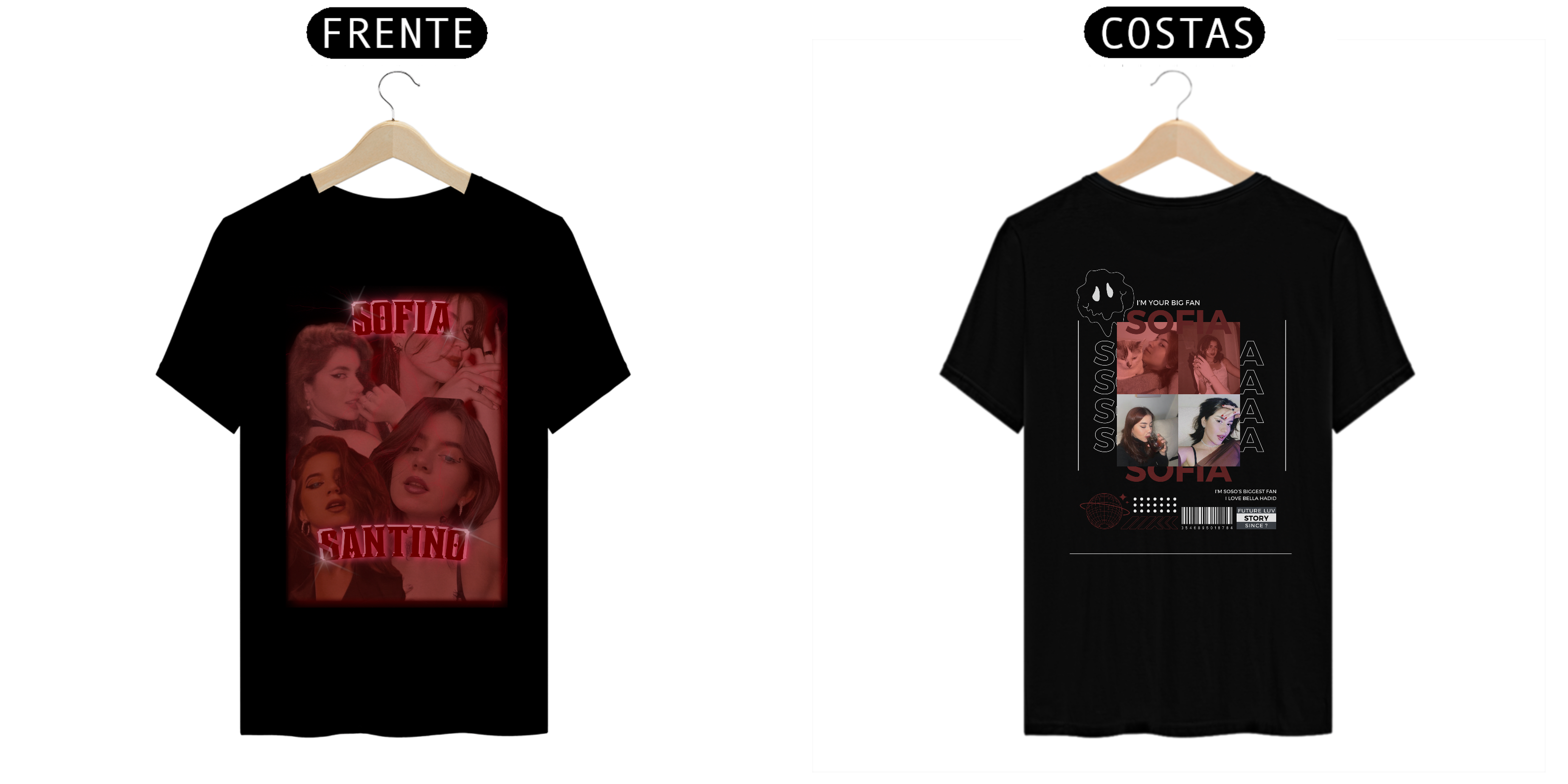 Nome do produto: T-shirt Sofia Santino