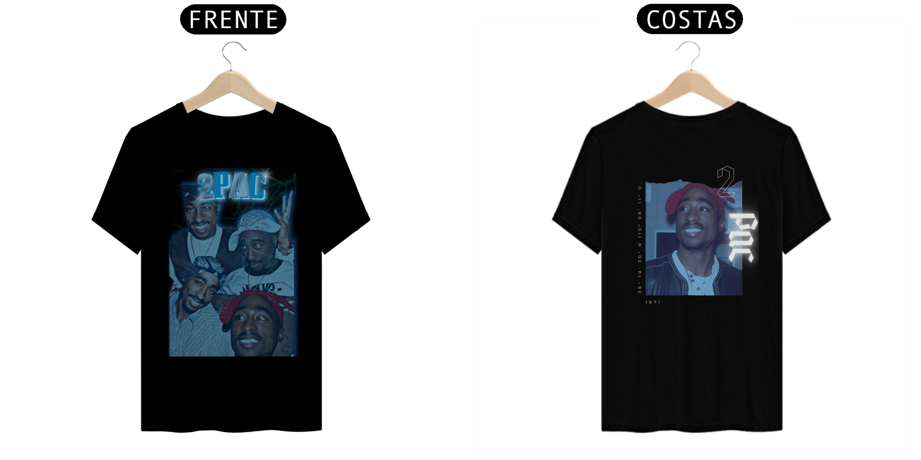 Nome do produto: T-shirt 2Pac