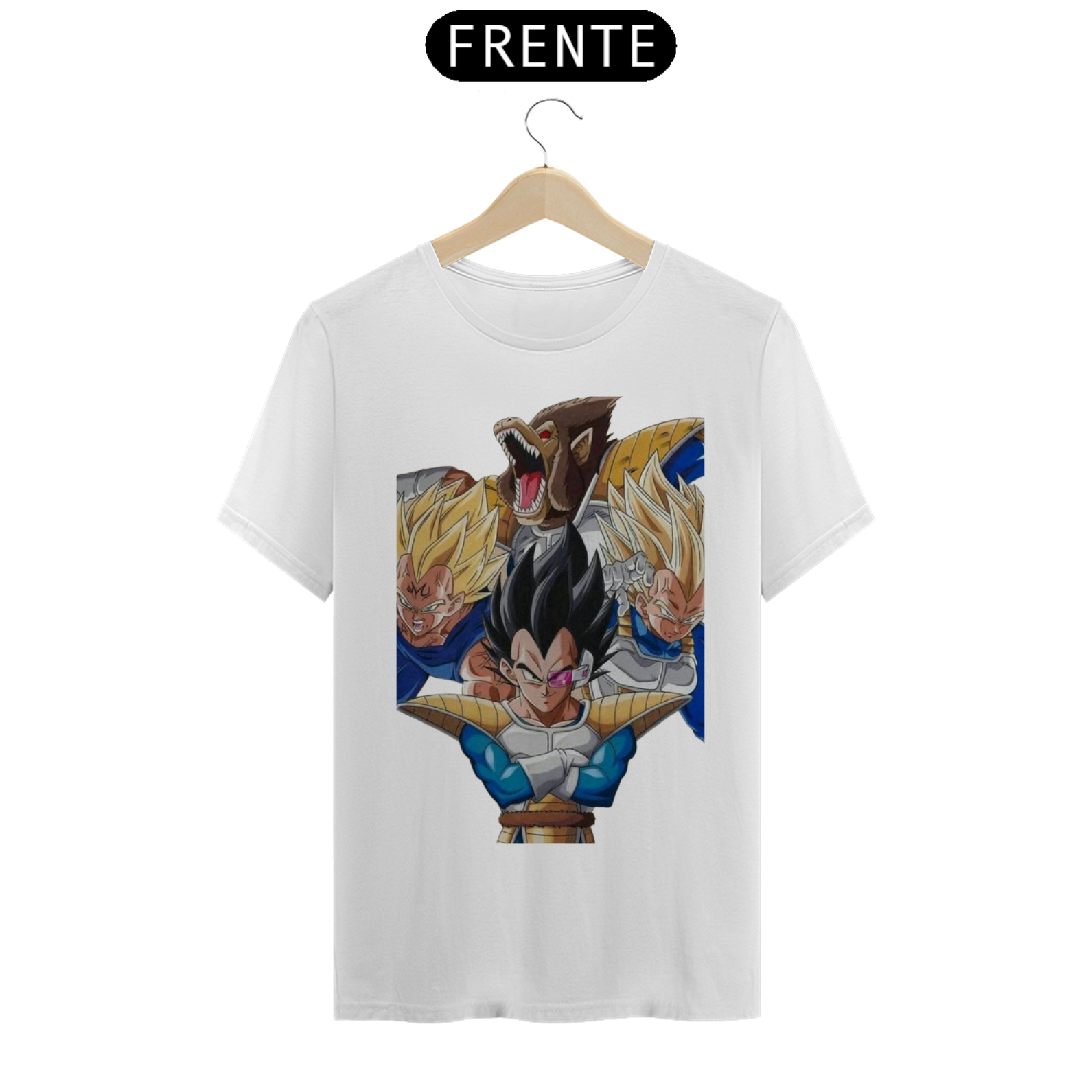 Nome do produto: Camiseta Vegeta Fases