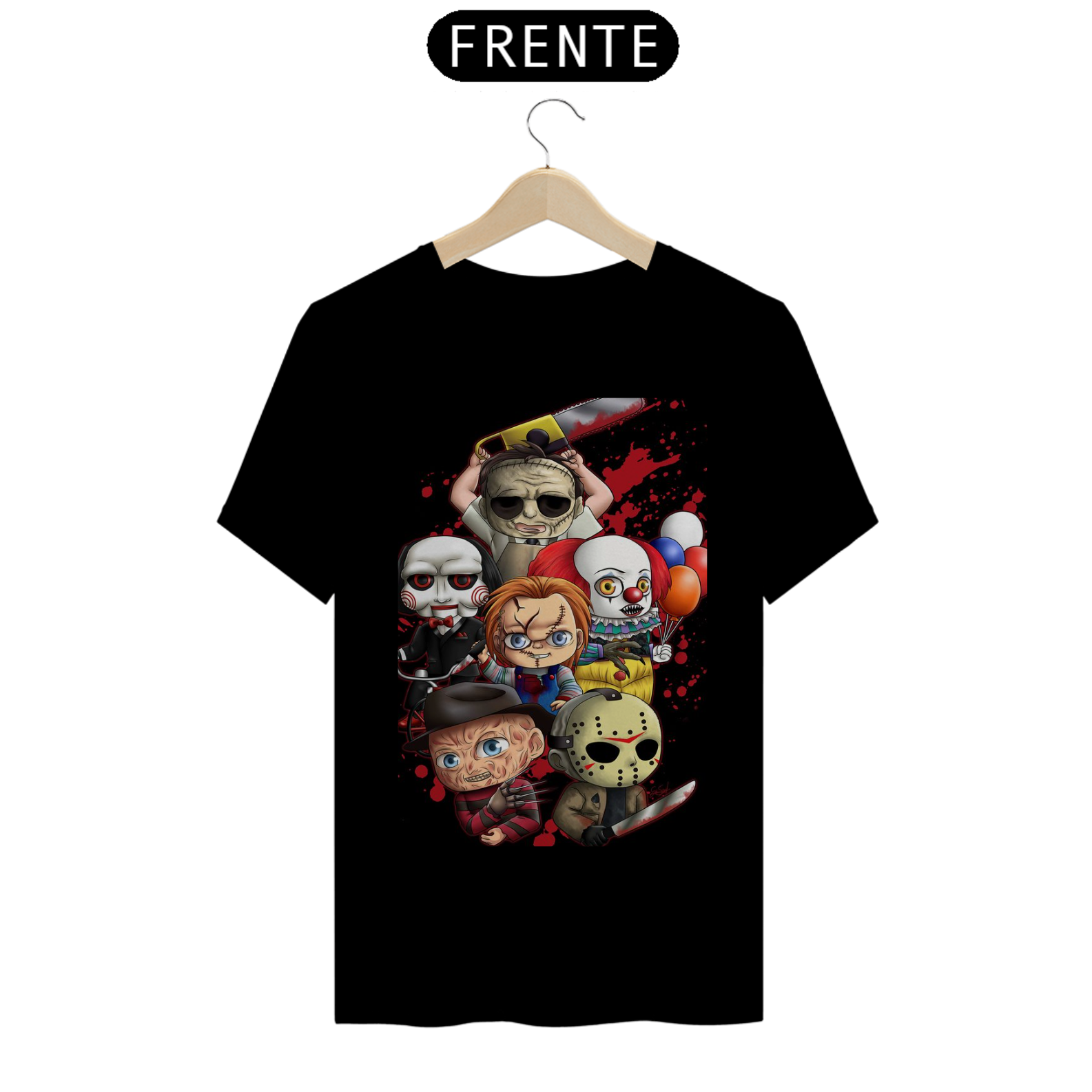 Nome do produto: Camiseta Halloween Icones
