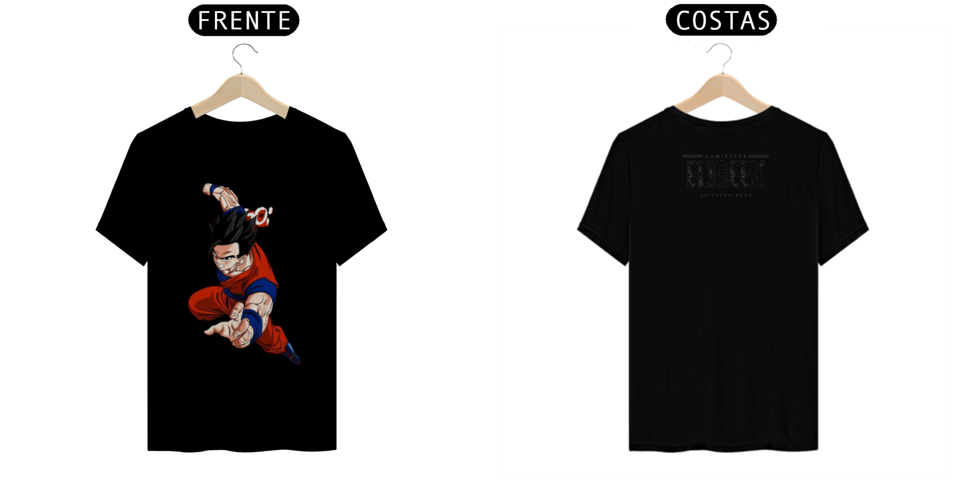 Nome do produto: Camiseta Gohan Hand