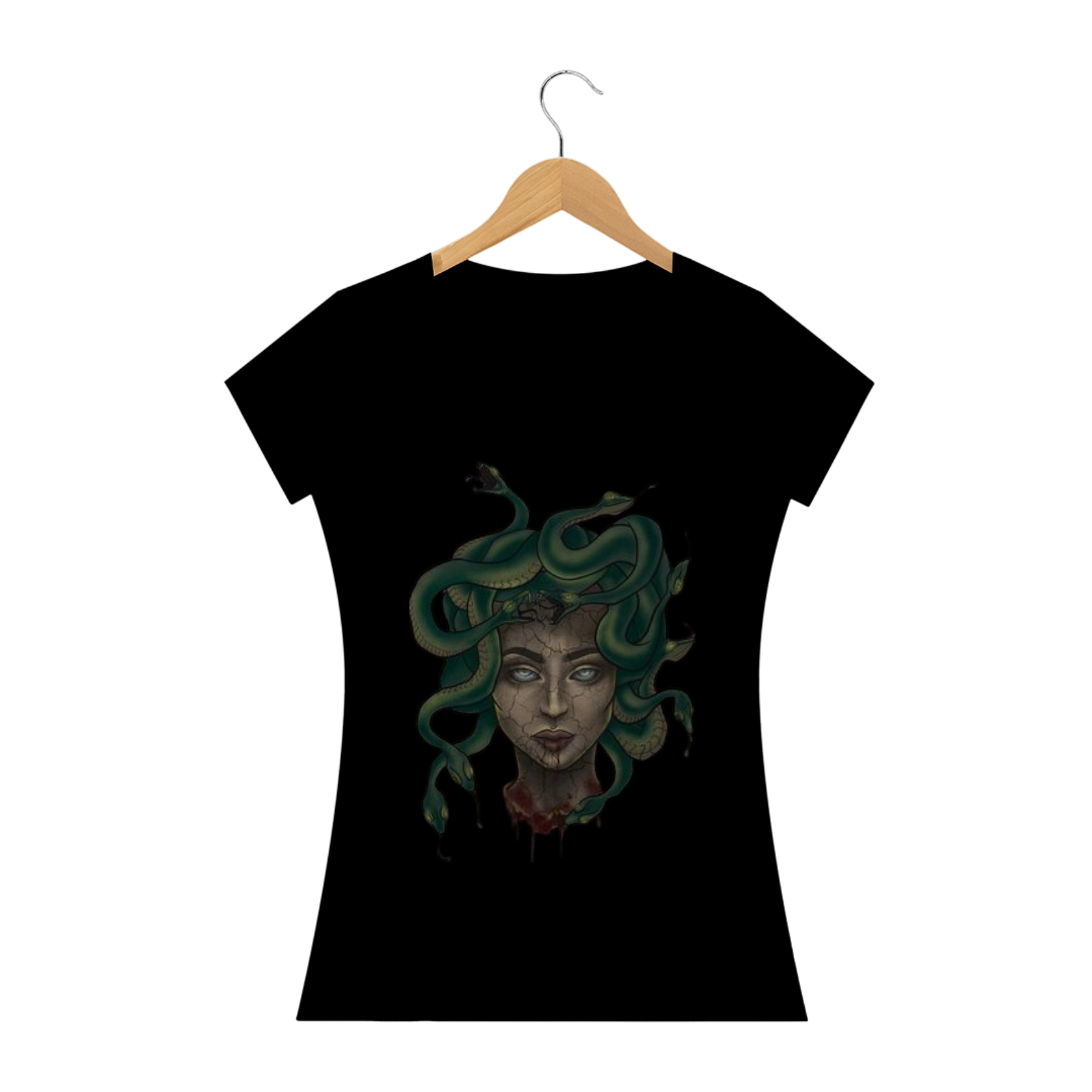 Nome do produto: Baby Look Medusa Green