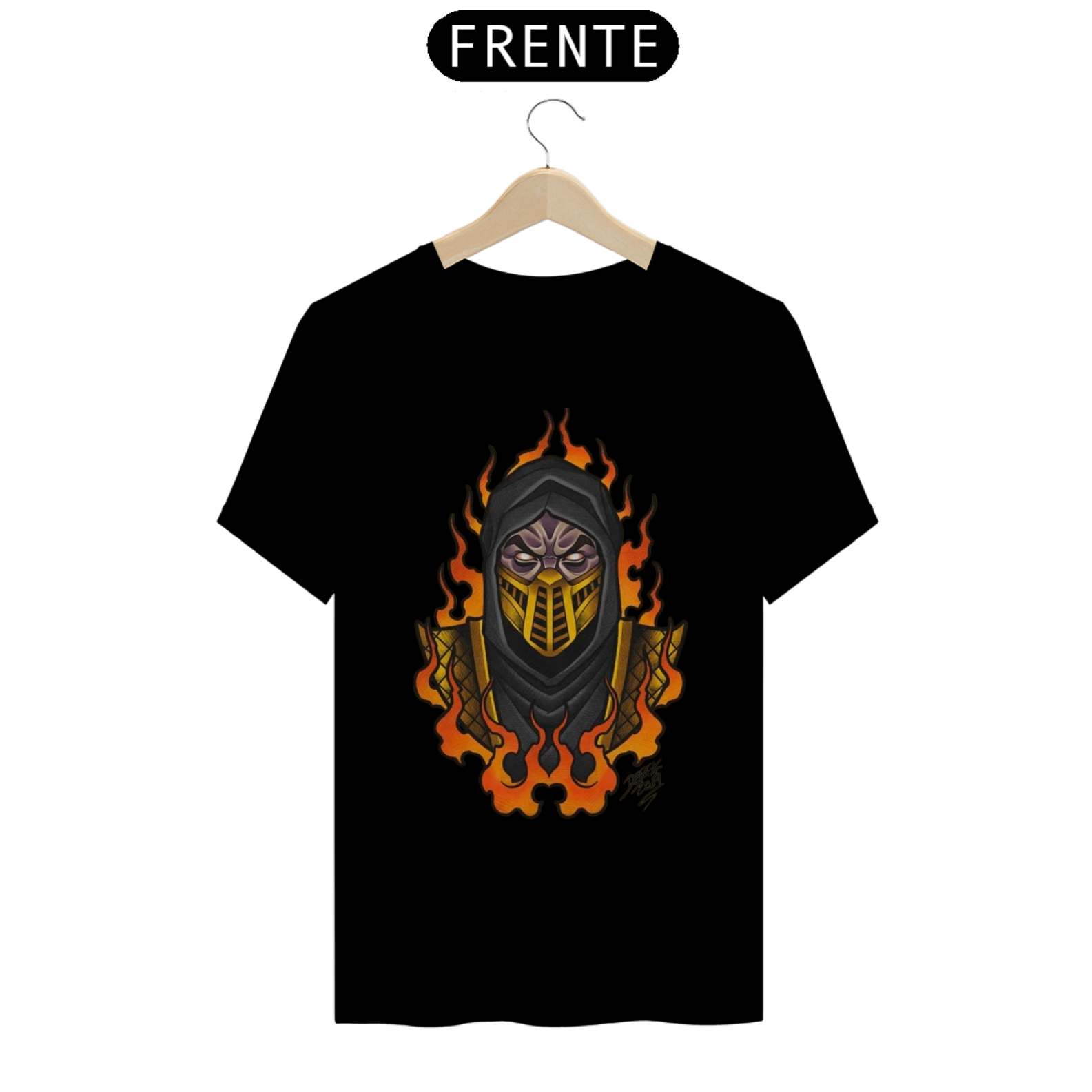 Nome do produto: Camiseta Scorpion Fire