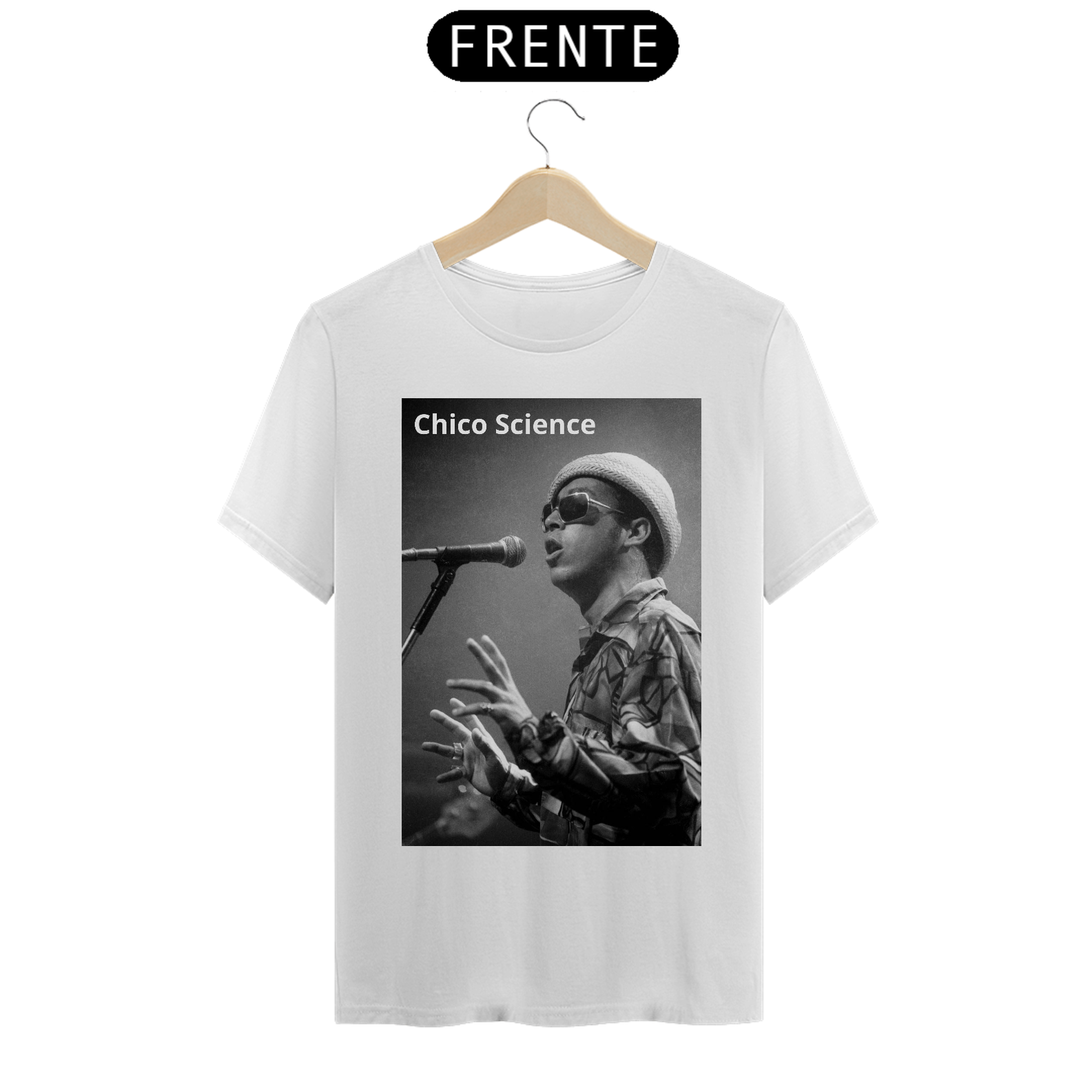 Nome do produto: Camiseta Chico Science