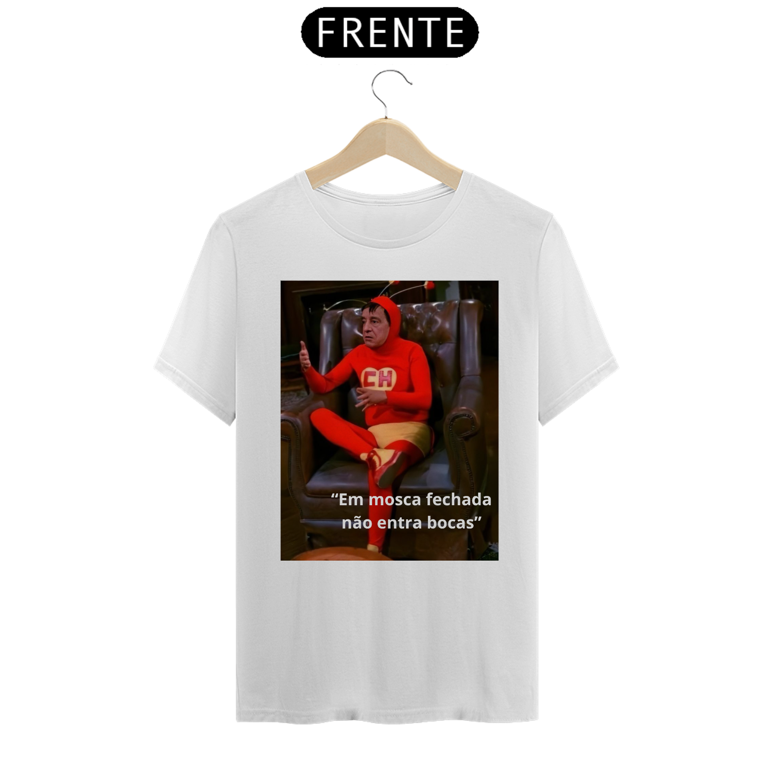 Nome do produto: Camiseta Chapolin Colorado