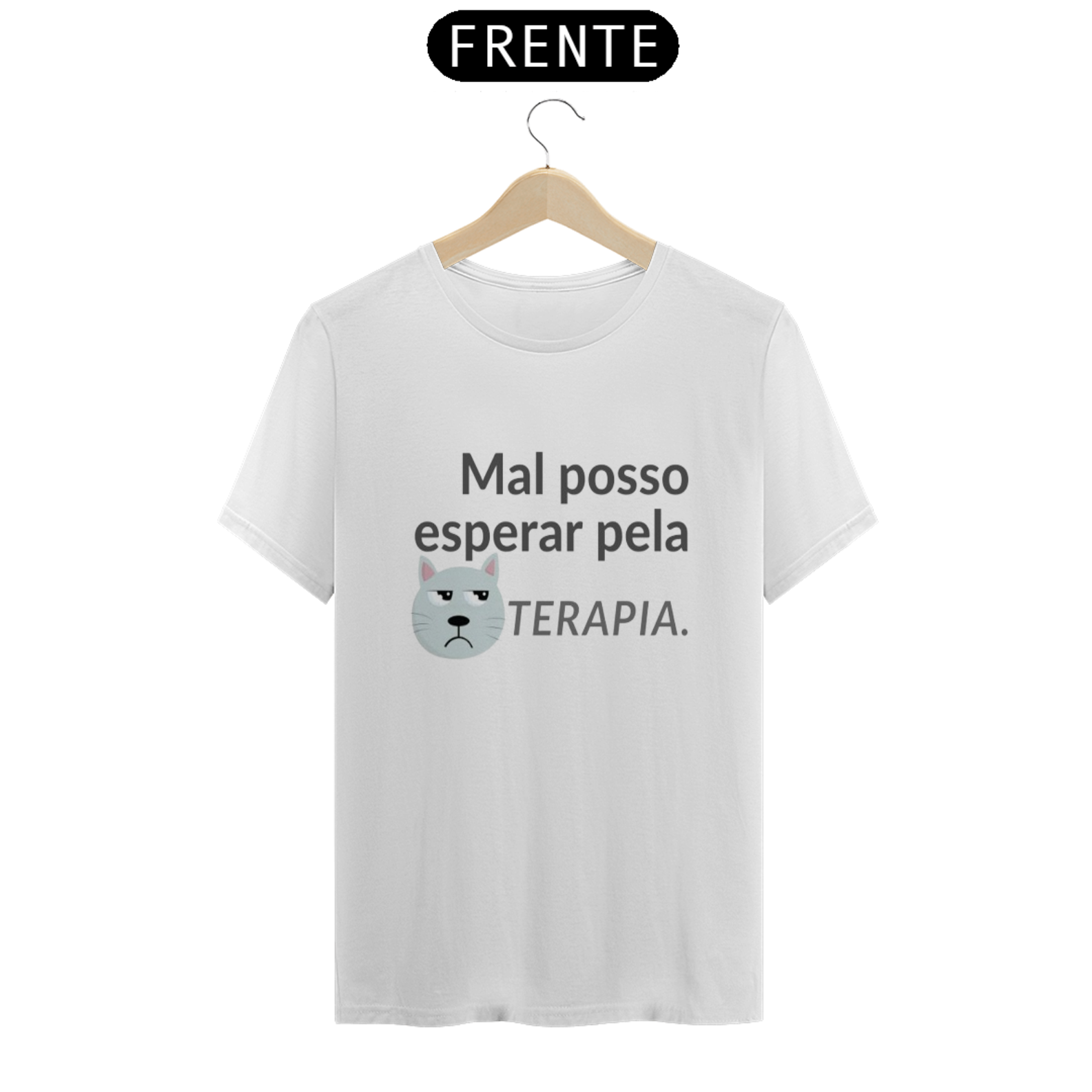 Nome do produto: Camiseta Mal posso esperar pela Terapia da Luna