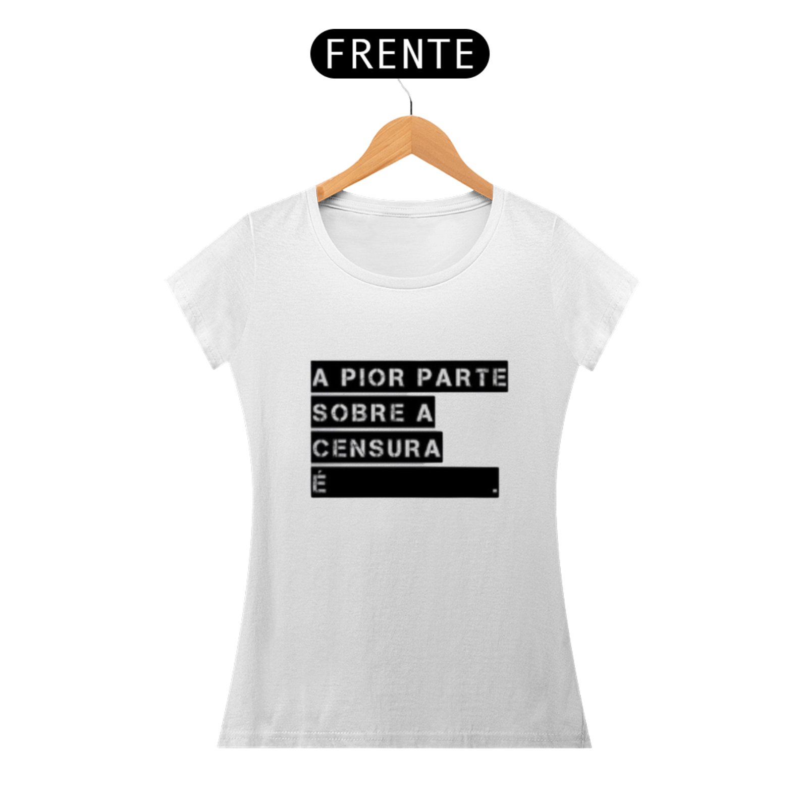 Nome do produto: Baby Look Censur@ da Luna