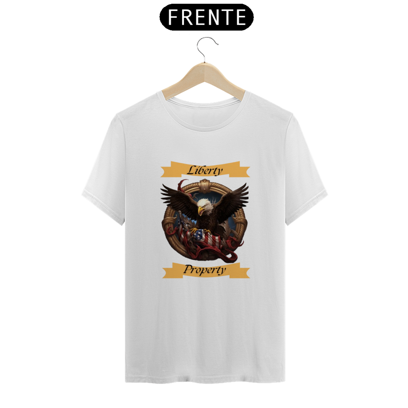 Nome do produto: Camiseta Liberty & Property da Luna