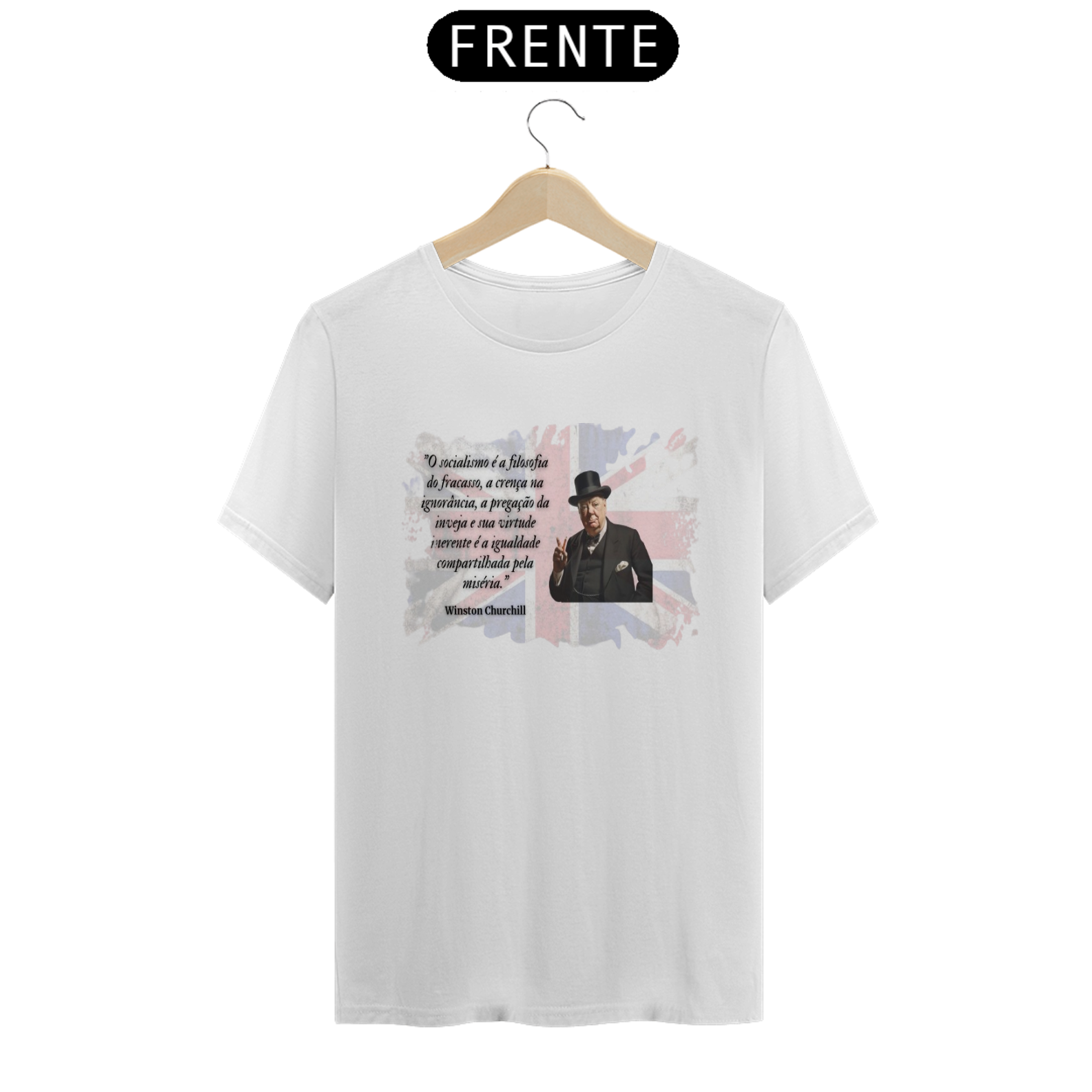 Nome do produto: Camiseta Churchill da Luna