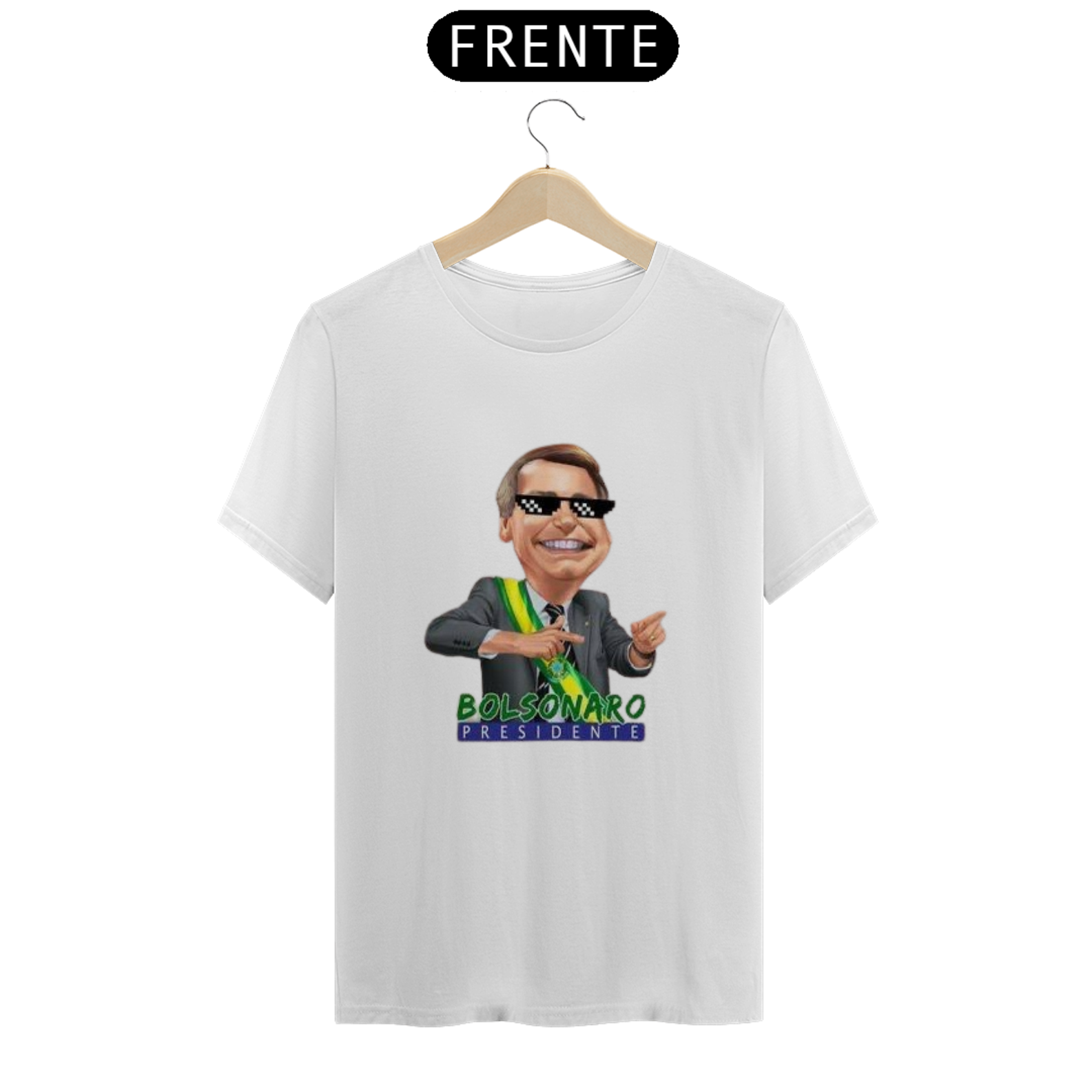 Nome do produto: Camiseta Presidente Bonoro da Luna