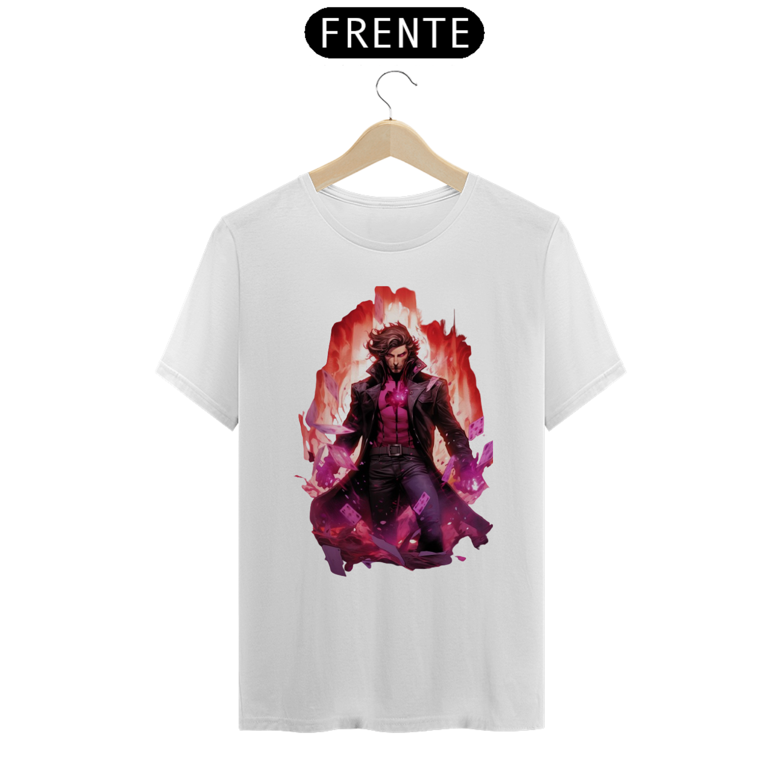 Nome do produto: Camiseta Gambit X-Men da Luna