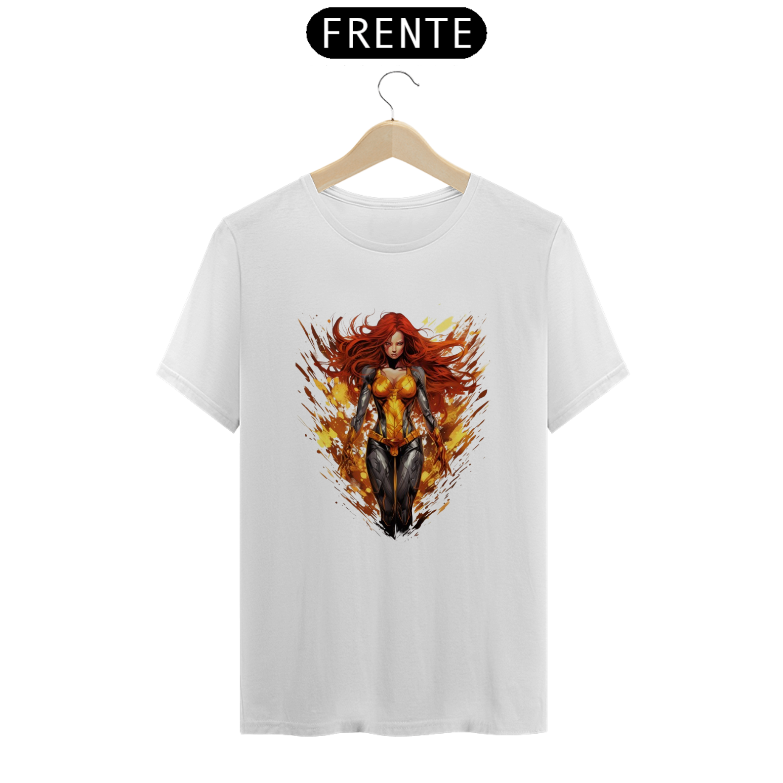 Nome do produto: Camiseta Fênix Negra X-Men da Luna