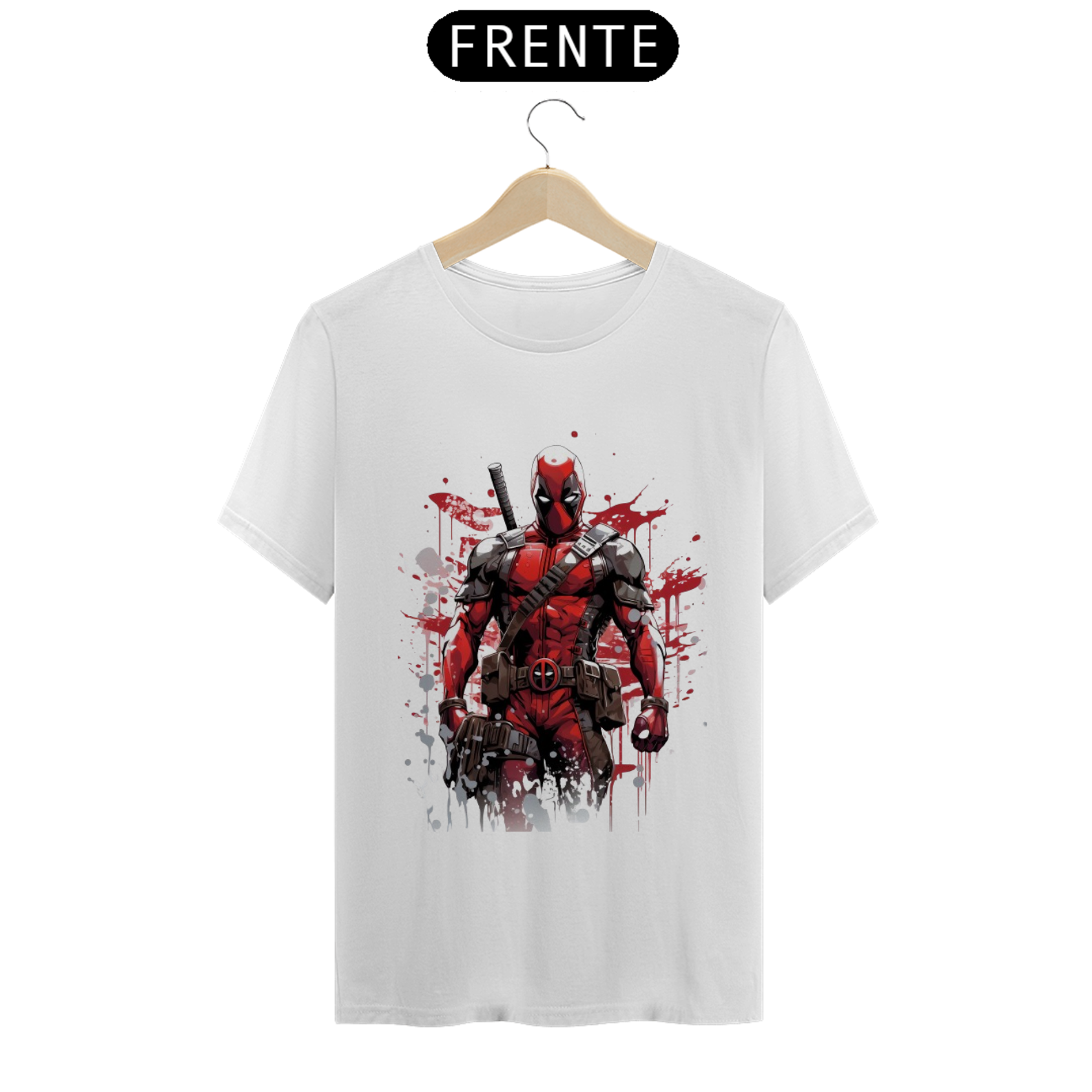 Nome do produto: Camiseta Deadpool Marvel Da Luna