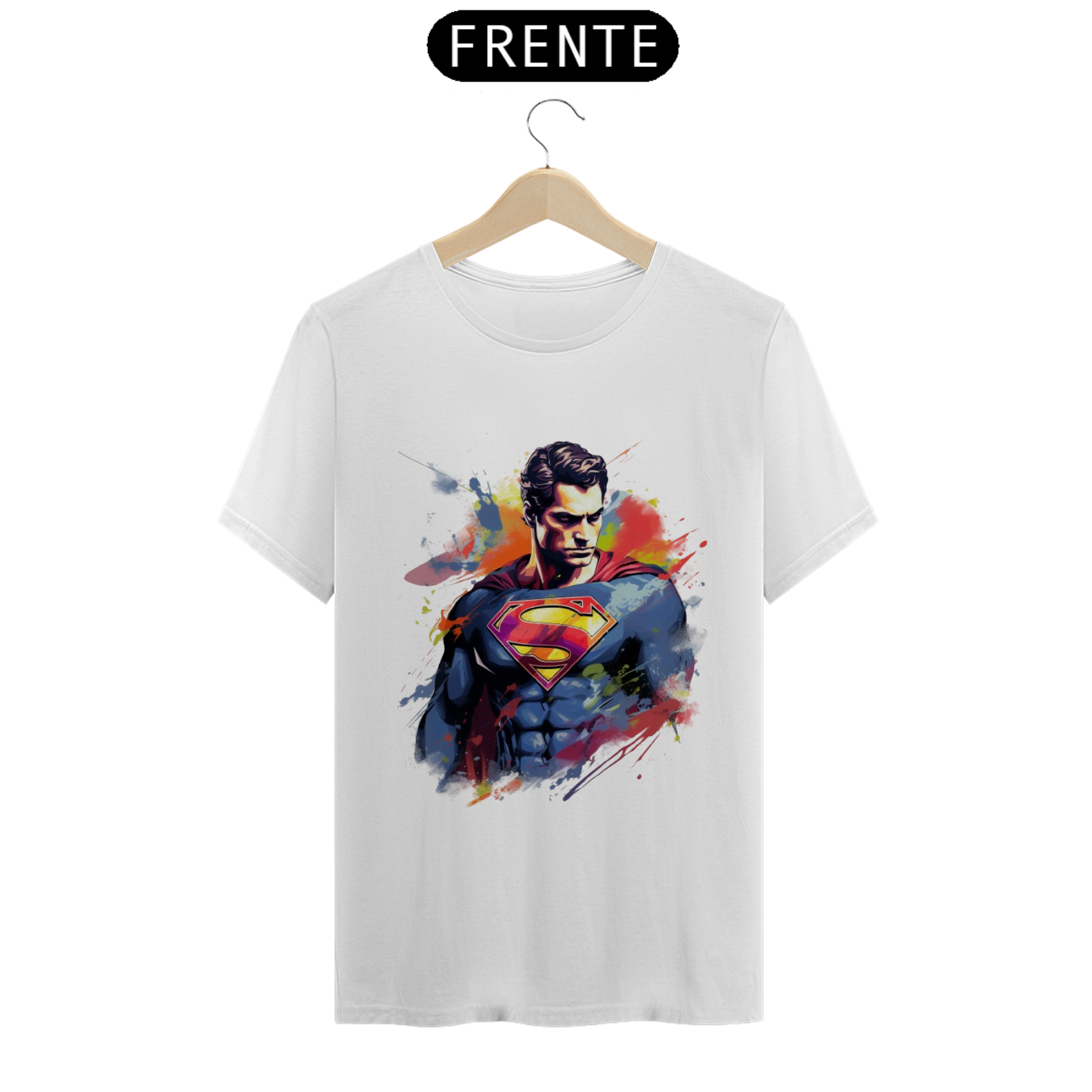 Nome do produto: Camiseta O Homem de Aço da Luna