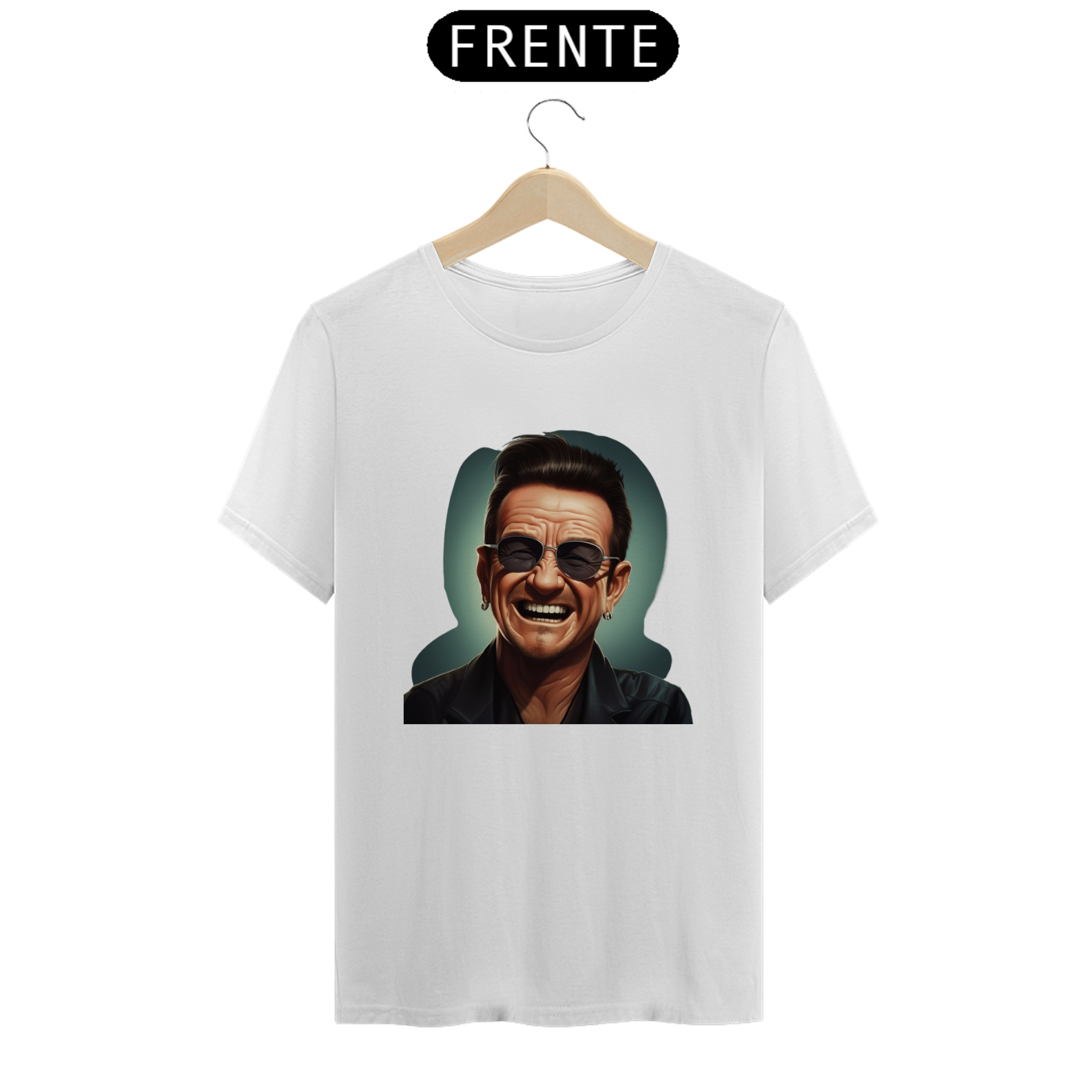 Nome do produto: Camiseta Monsters Of Rock Bono Vox