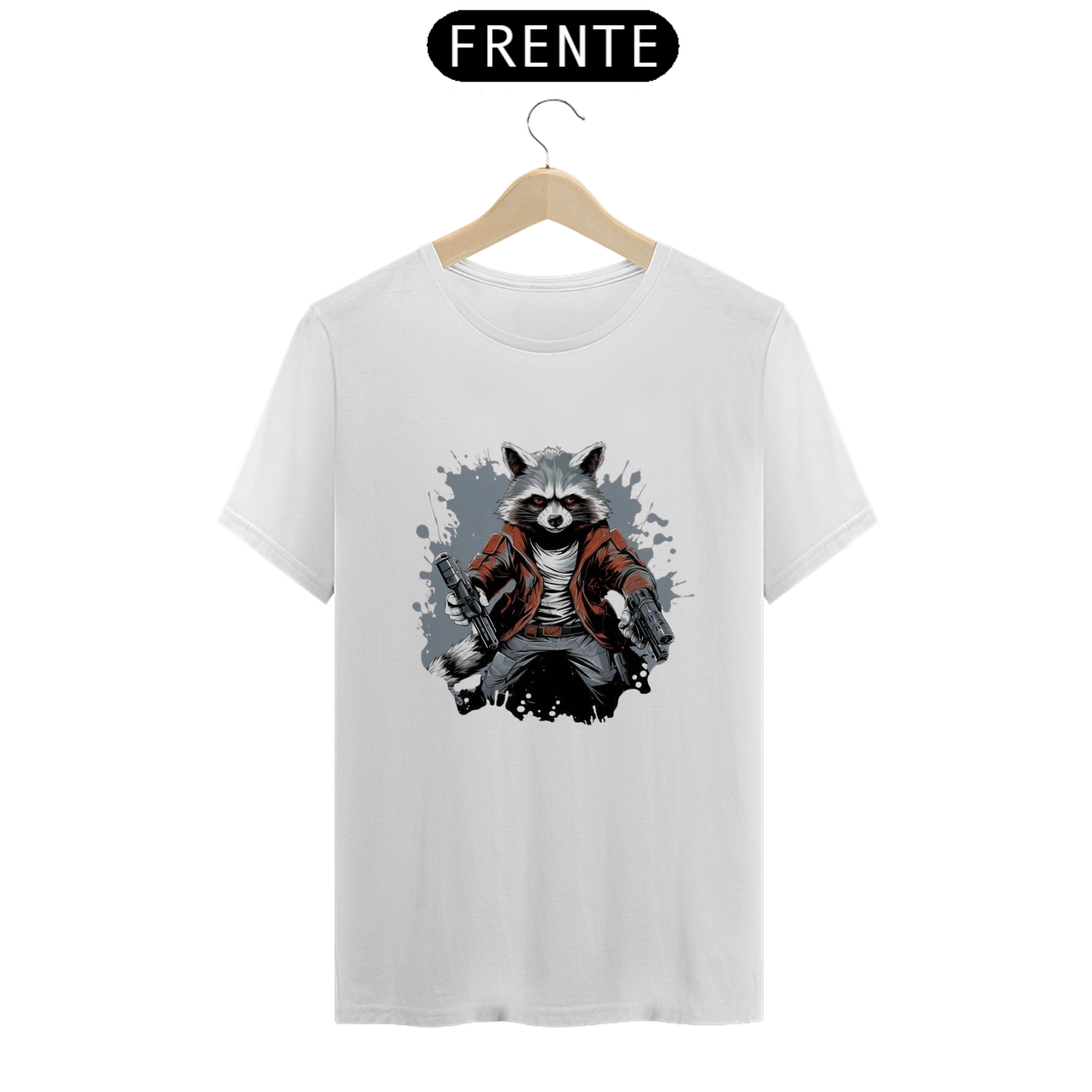 Nome do produto: Camiseta Rocket Racoon da Luna
