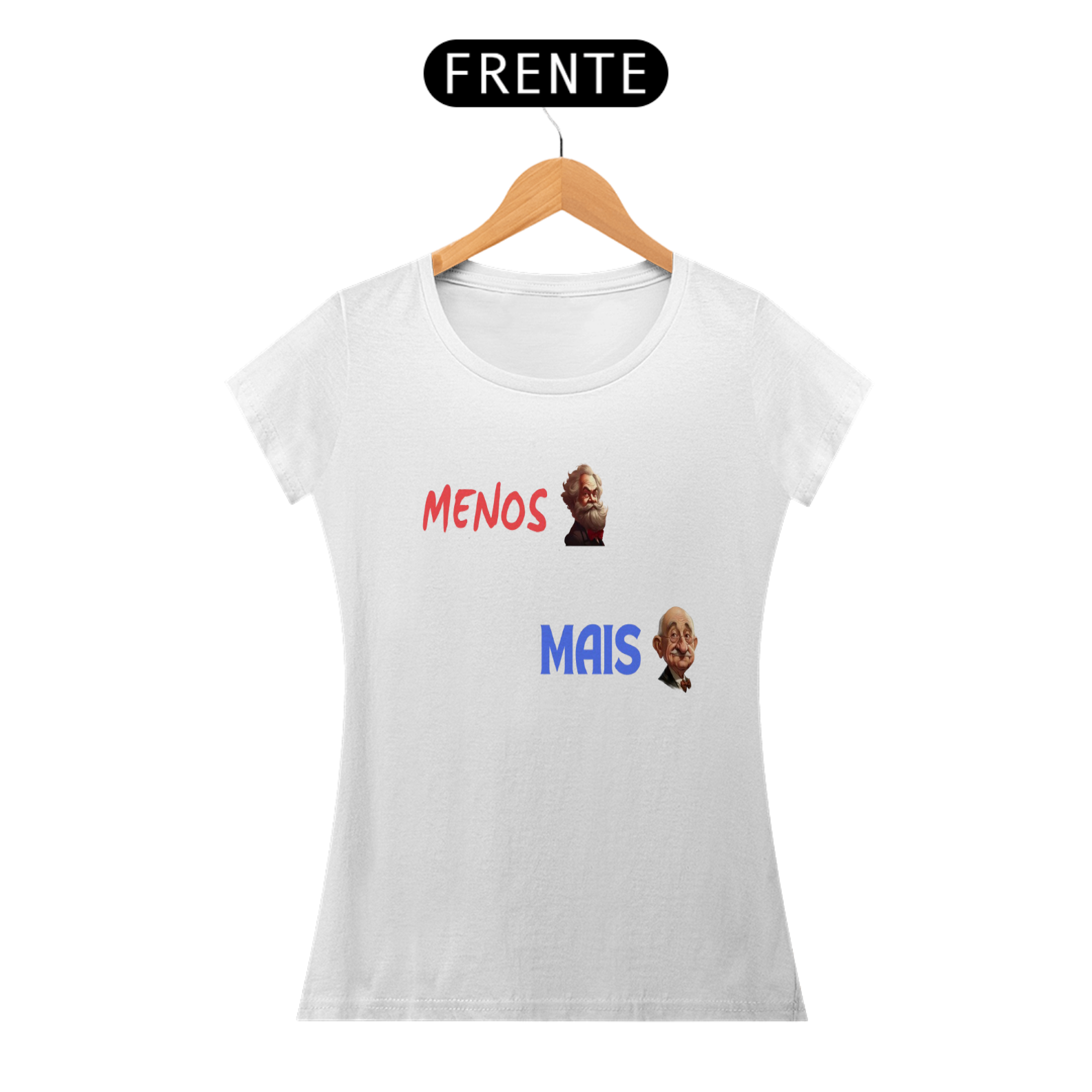 Nome do produto: Baby Look Mais Mises da  Luna