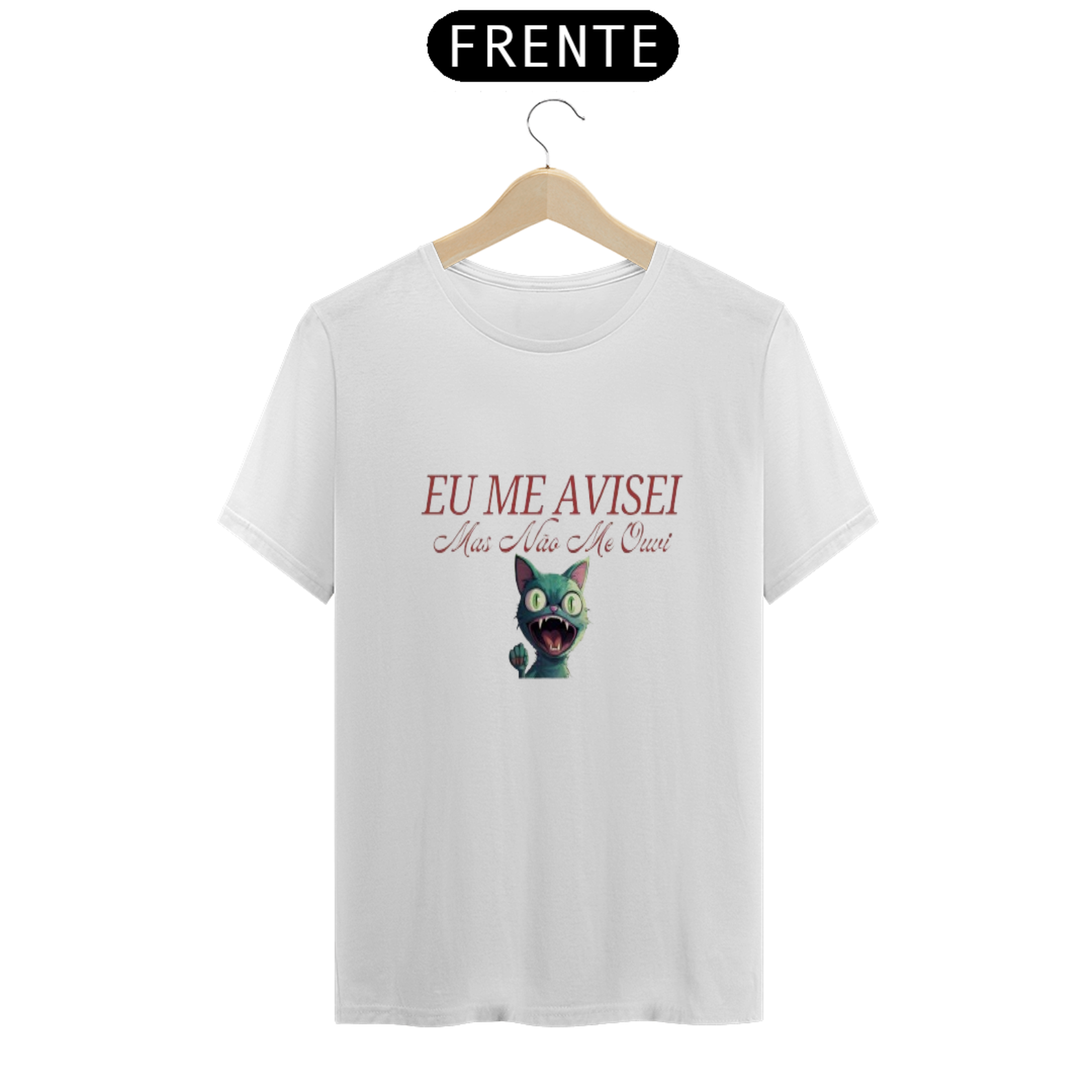 Nome do produto: Camisetas Eu Me Avisei da Luna