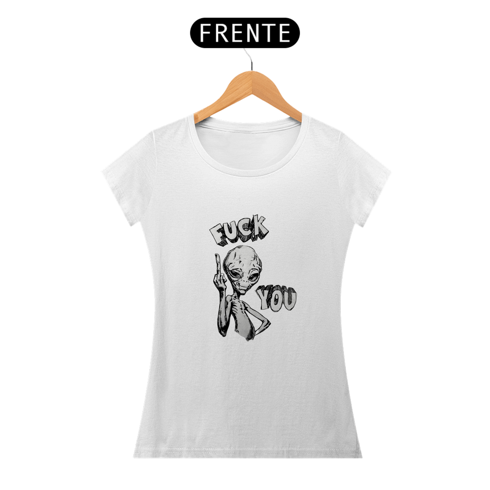 Nome do produto: Baby Look Alien da Luna