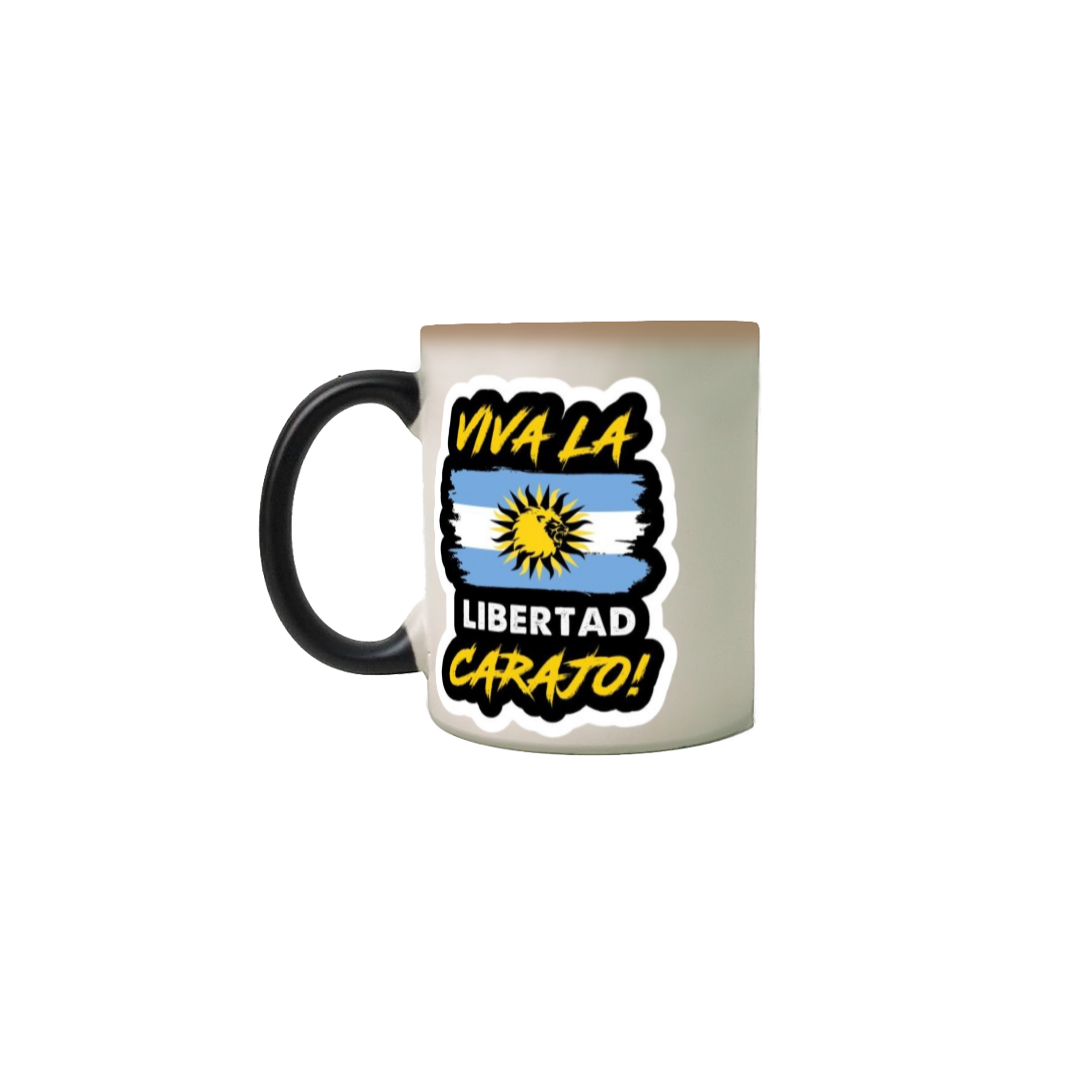 Nome do produto: Caneca da Luna Viva La Libertad