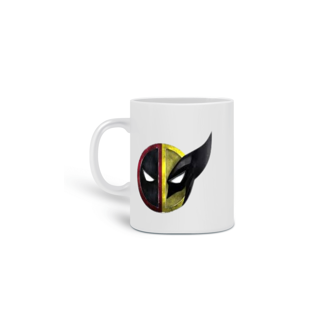 Nome do produto: Caneca Deadpool e Wolverine