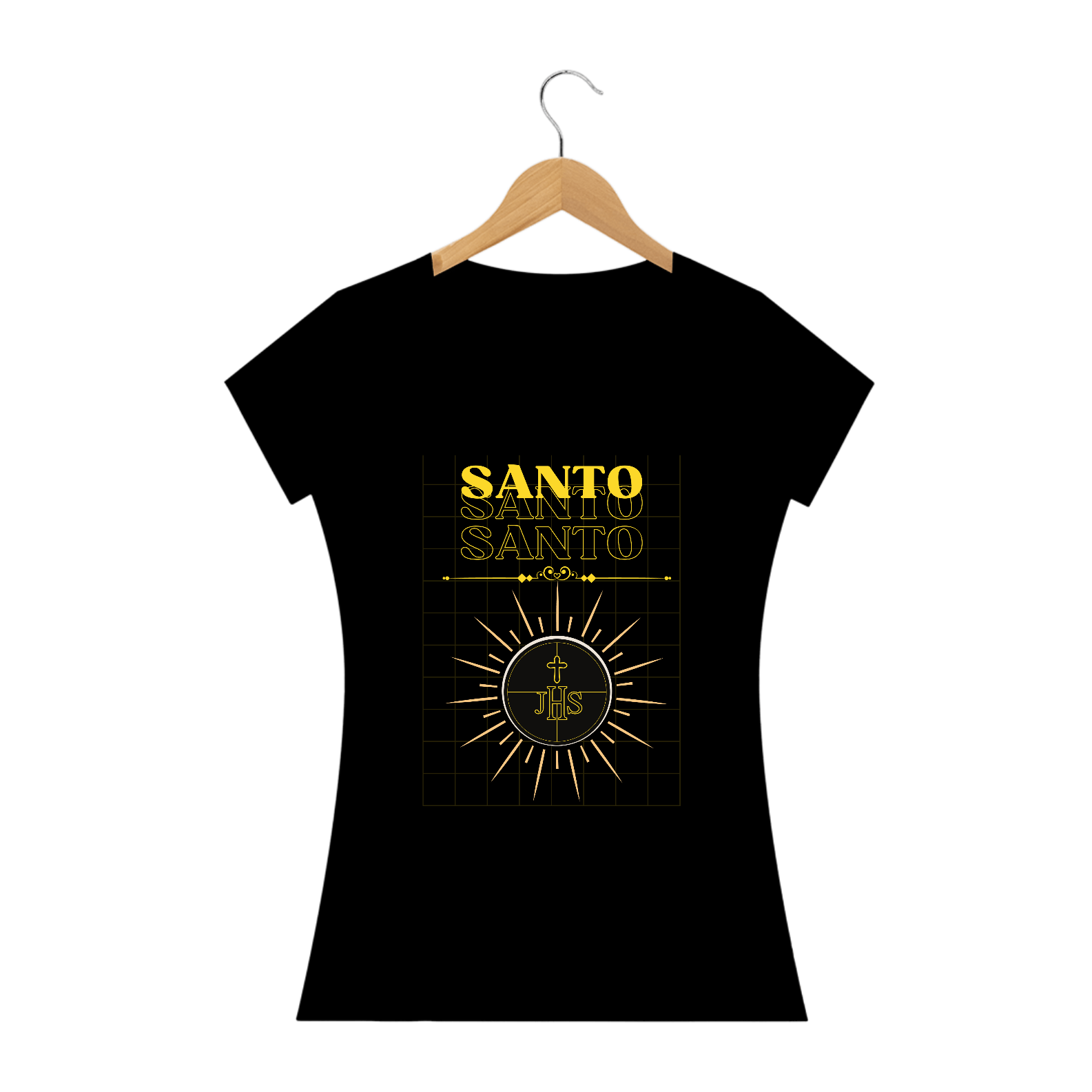 Nome do produto: Camiseta Quality Santíssimo Feminina