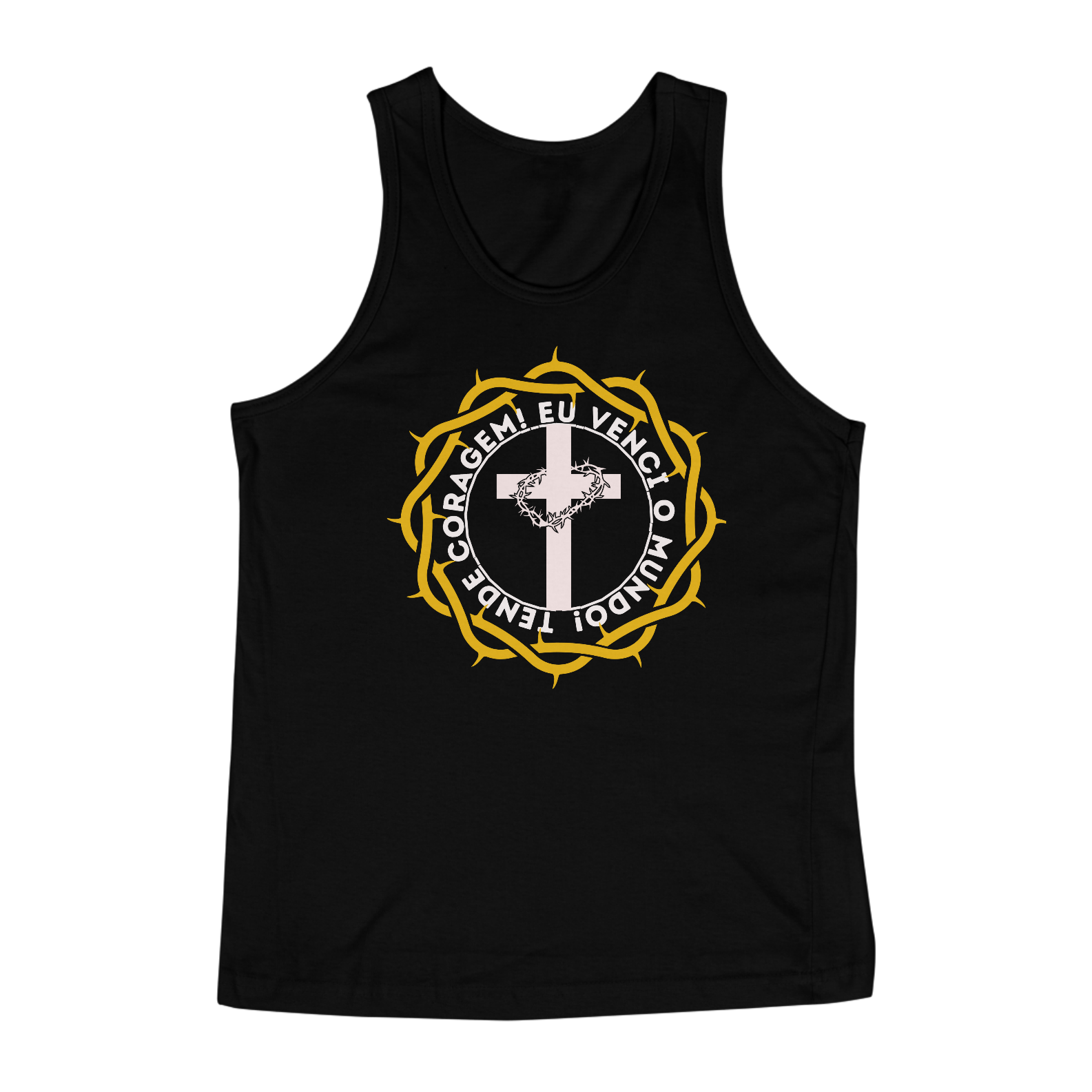 Nome do produto: Regata Classic Coragem Masculina