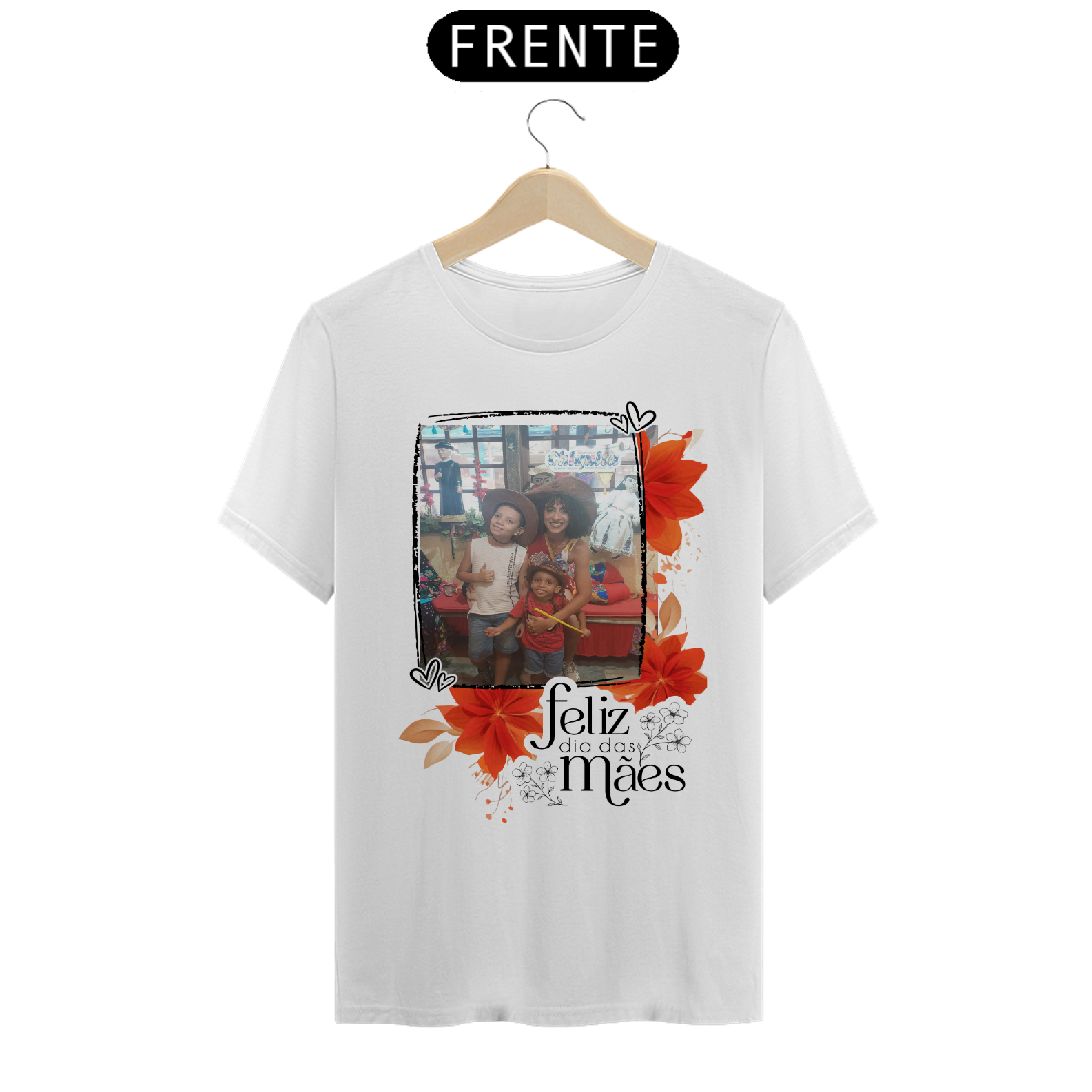 Blusa(T-Shirt Classic) personalizada dia das mães