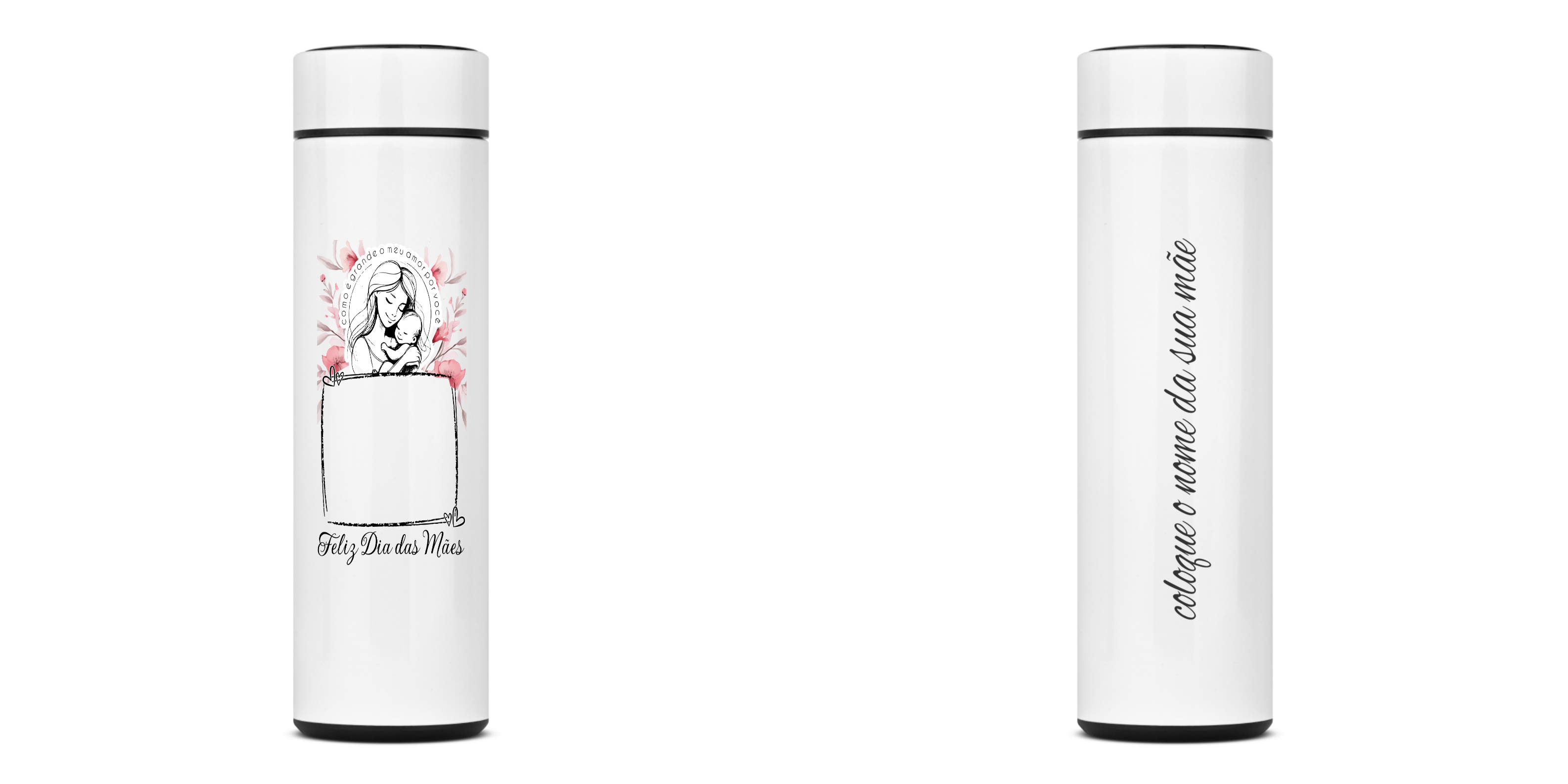 Garrafa termica personalizada (personalize com sua foto e nome)
