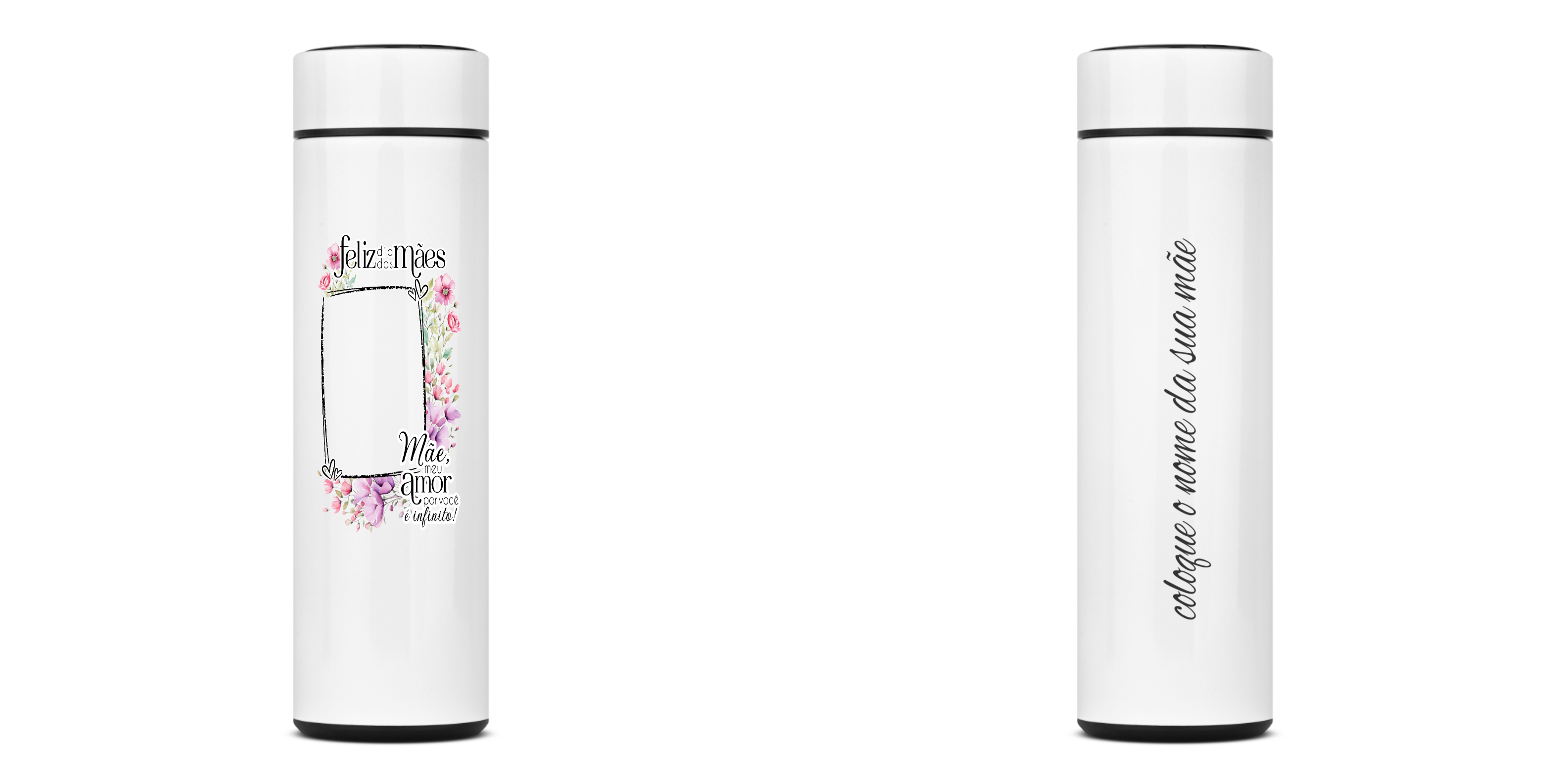Garrafa térmica personalizada dia das mães ( personalize com sua foto e nome)