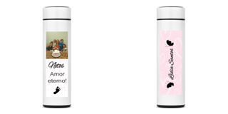 Garrafa térmica personalizada ( personalize com sua foto e nome)