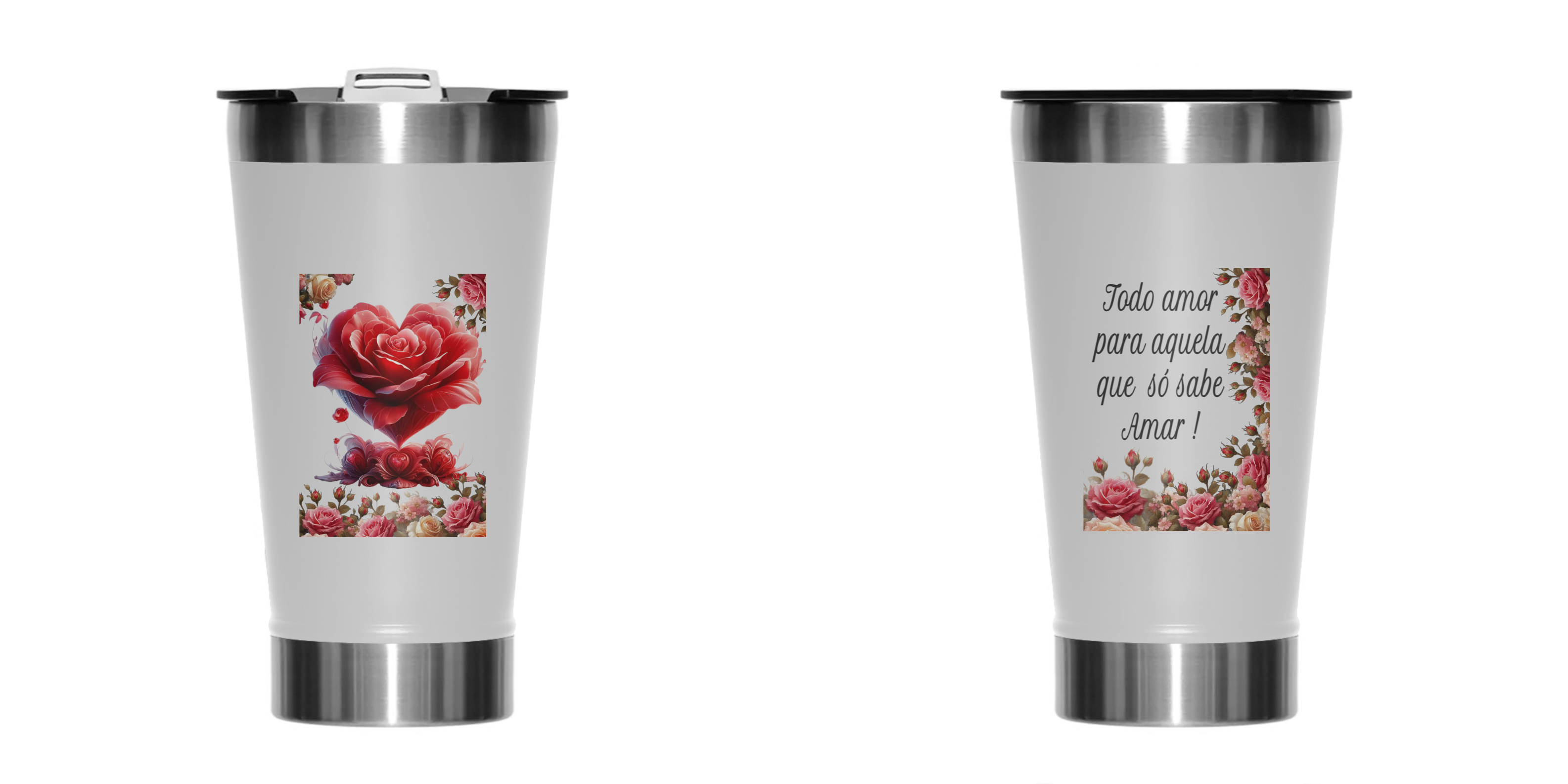 Copo térmico personalizado - dia das mães