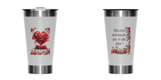 Copo térmico personalizado - dia das mães
