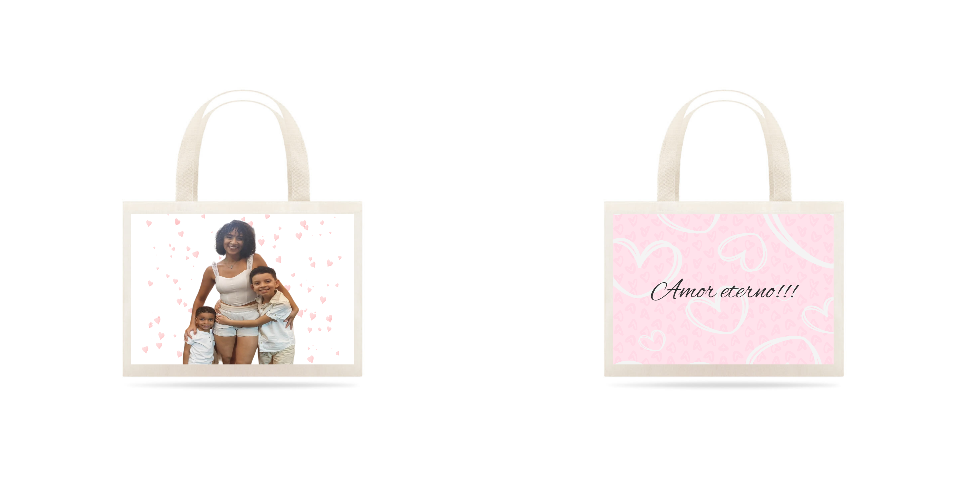 ecobag personalizada ( personalize com sua foto)