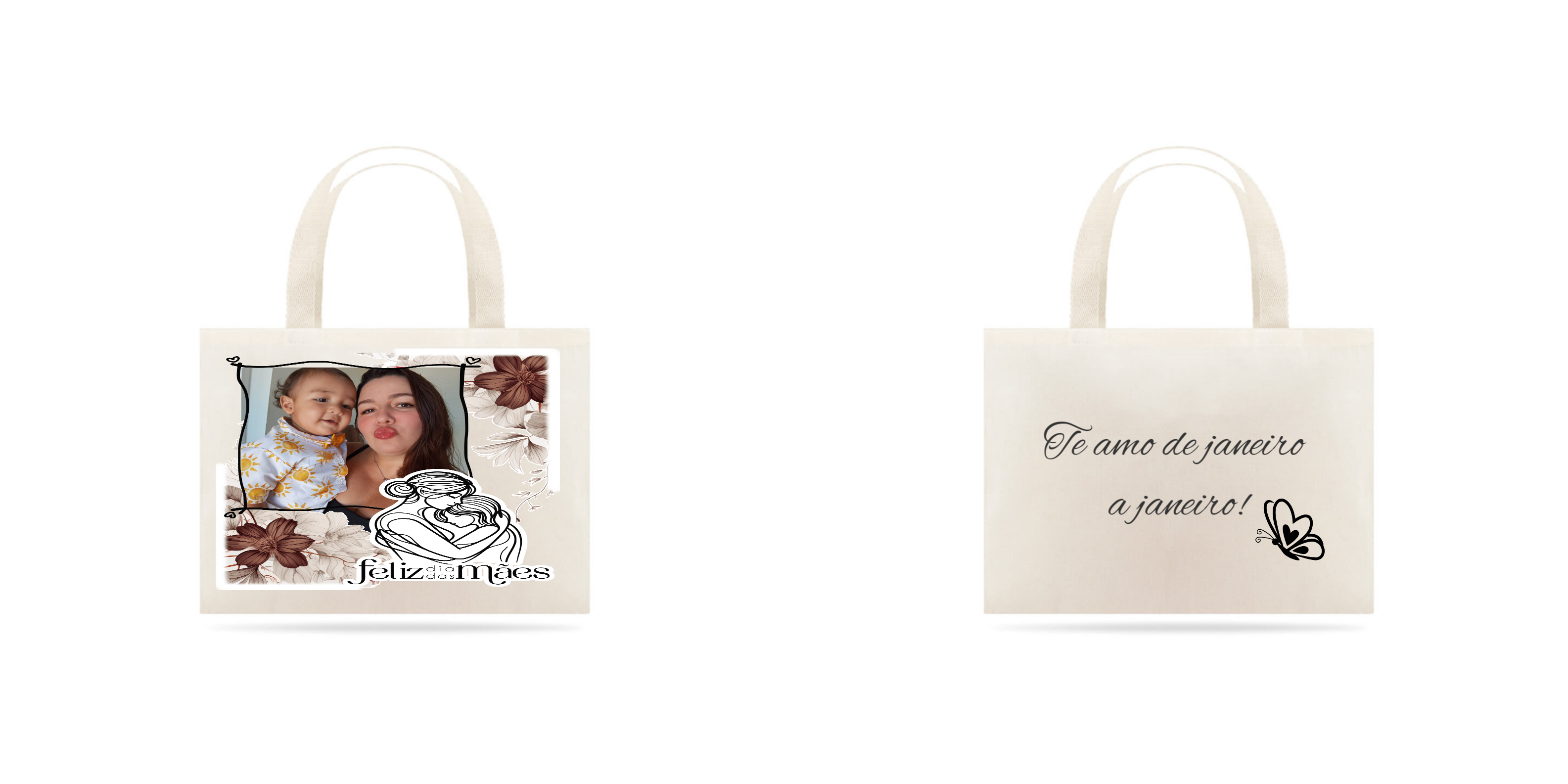 ecobag personalizada (personalize com a sua foto)