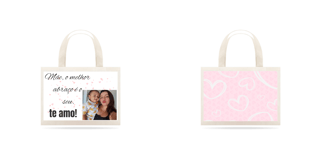 ecobag personalizada (personalize com a sua foto)