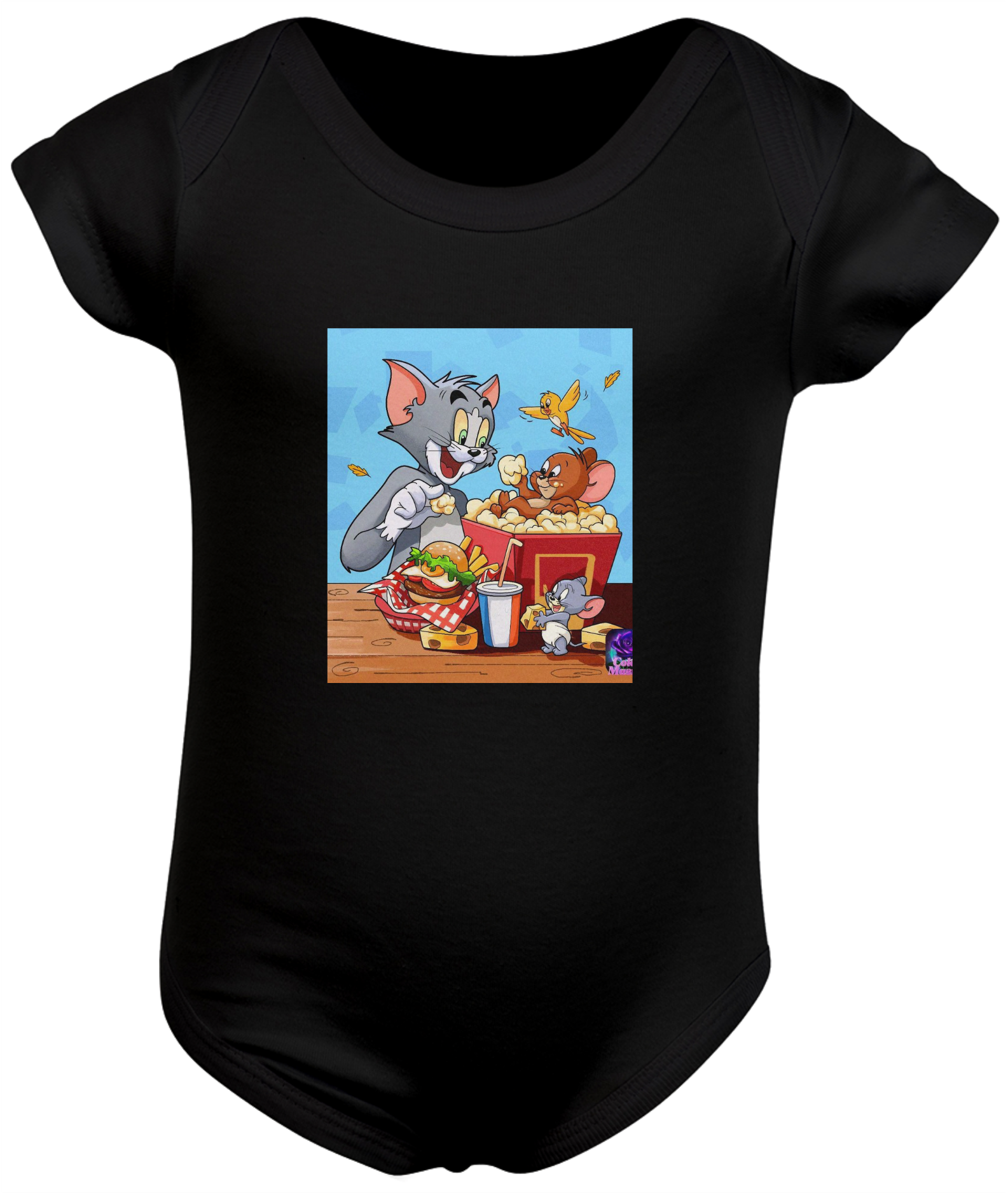 Nome do produto: BODY INFANTIL TOM & JERRY