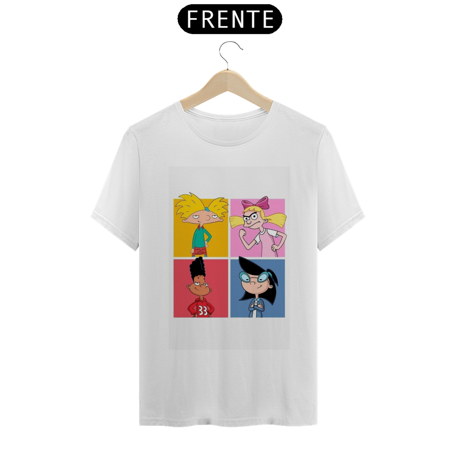 Nome do produto: CAMISETA HEY ARNOLD