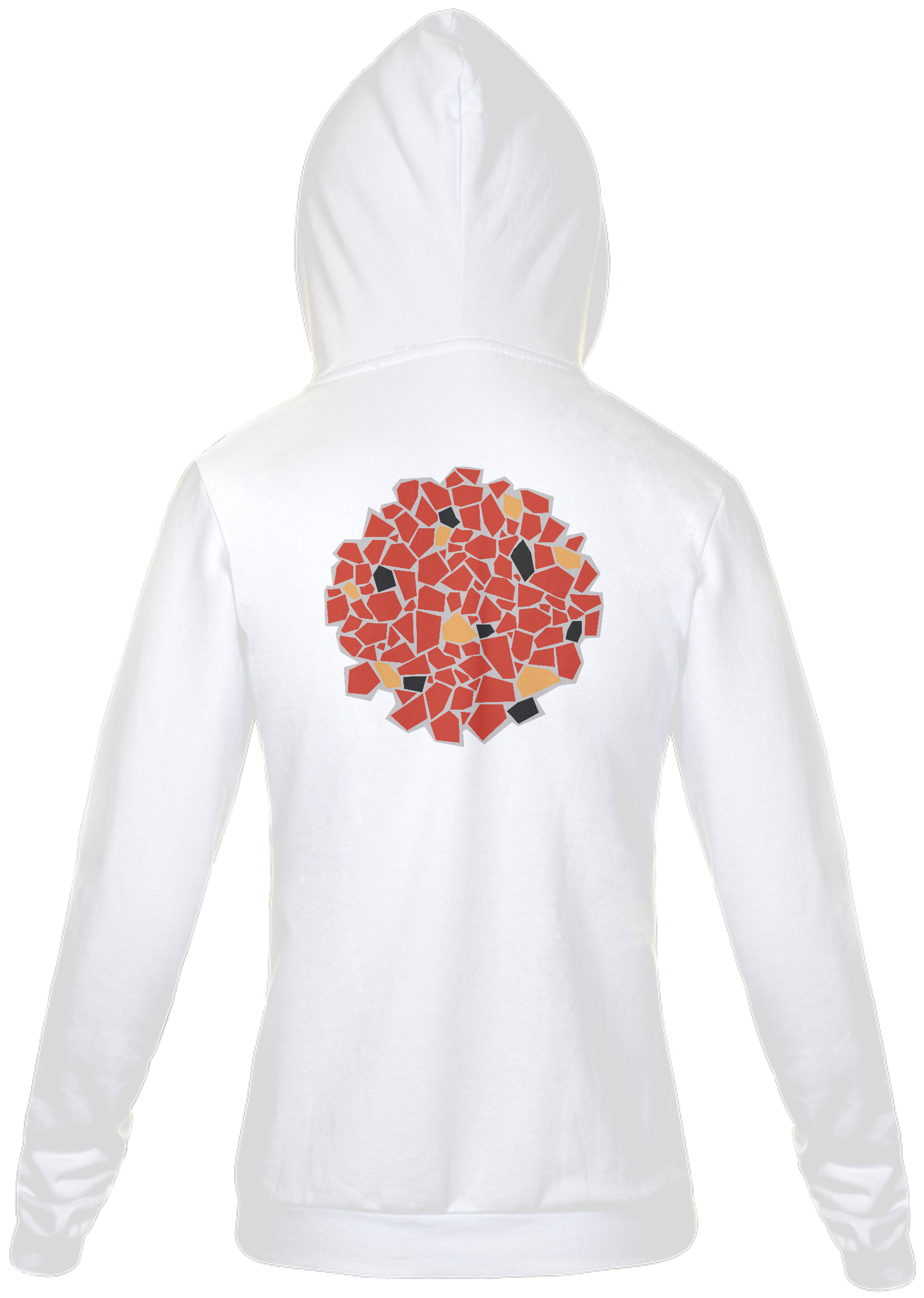 Nome do produto: Piso de Caquinhos - Moletom com zíper