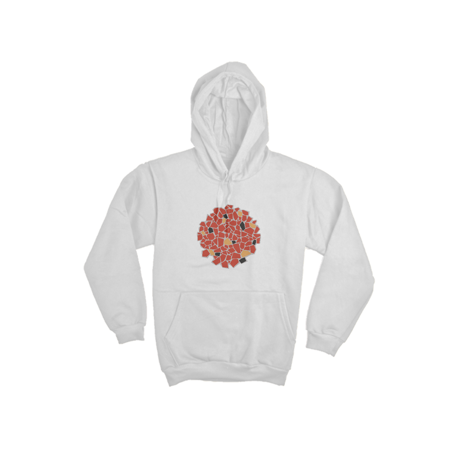 Nome do produto: Piso de Caquinhos - Moletom Canguru